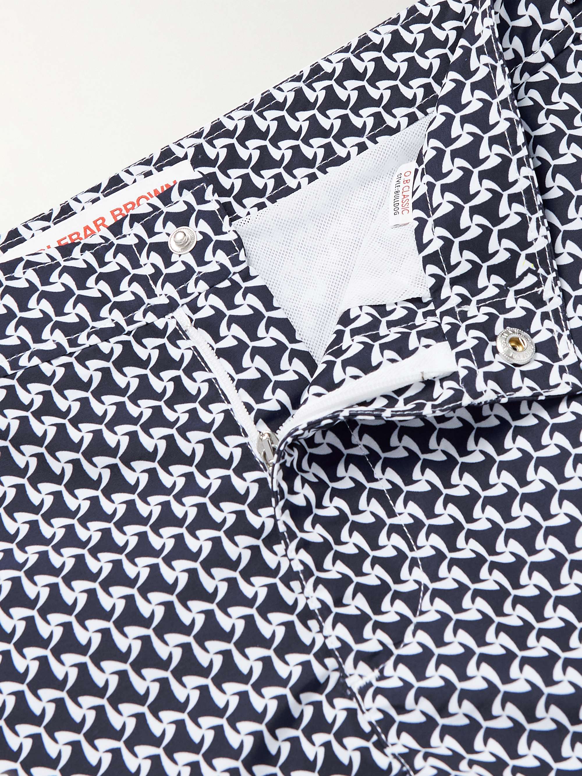 ORLEBAR BROWN Bulldog Mid-Length Printed Recycled Swim Shorts