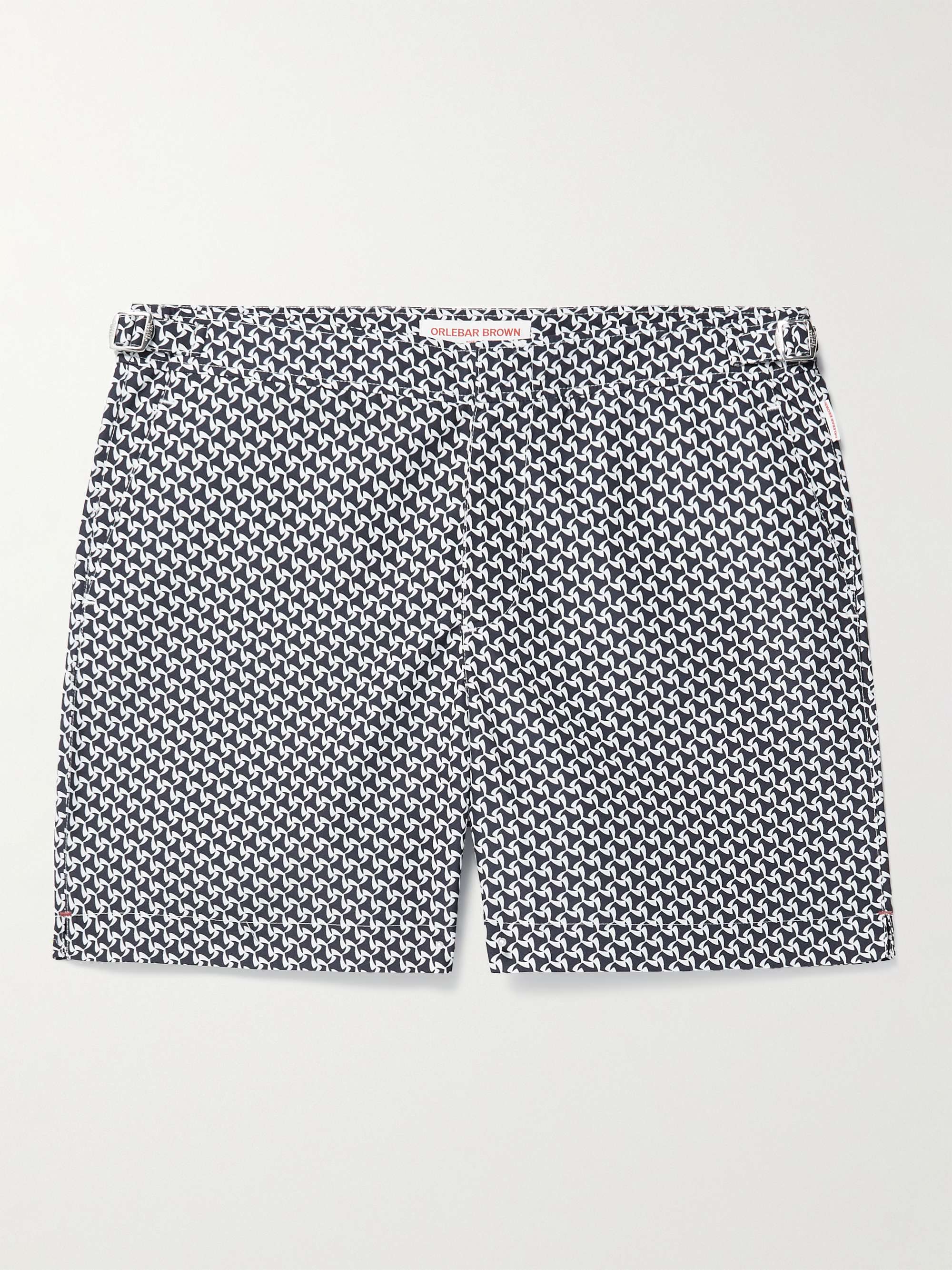 ORLEBAR BROWN Bulldog Mid-Length Printed Recycled Swim Shorts