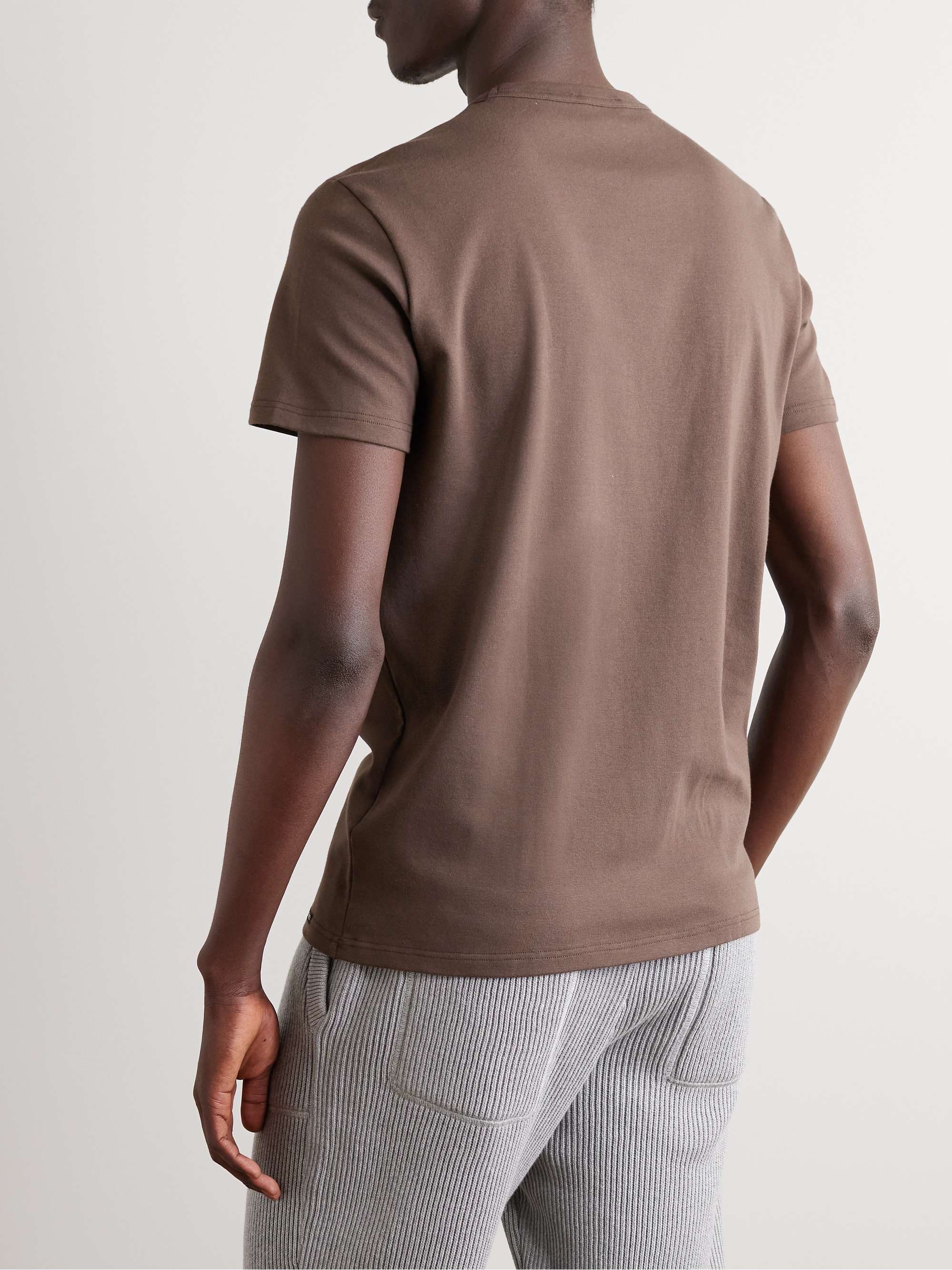 TOM FORD Slim-Fit Stretch-Cotton Jersey T-Shirt
