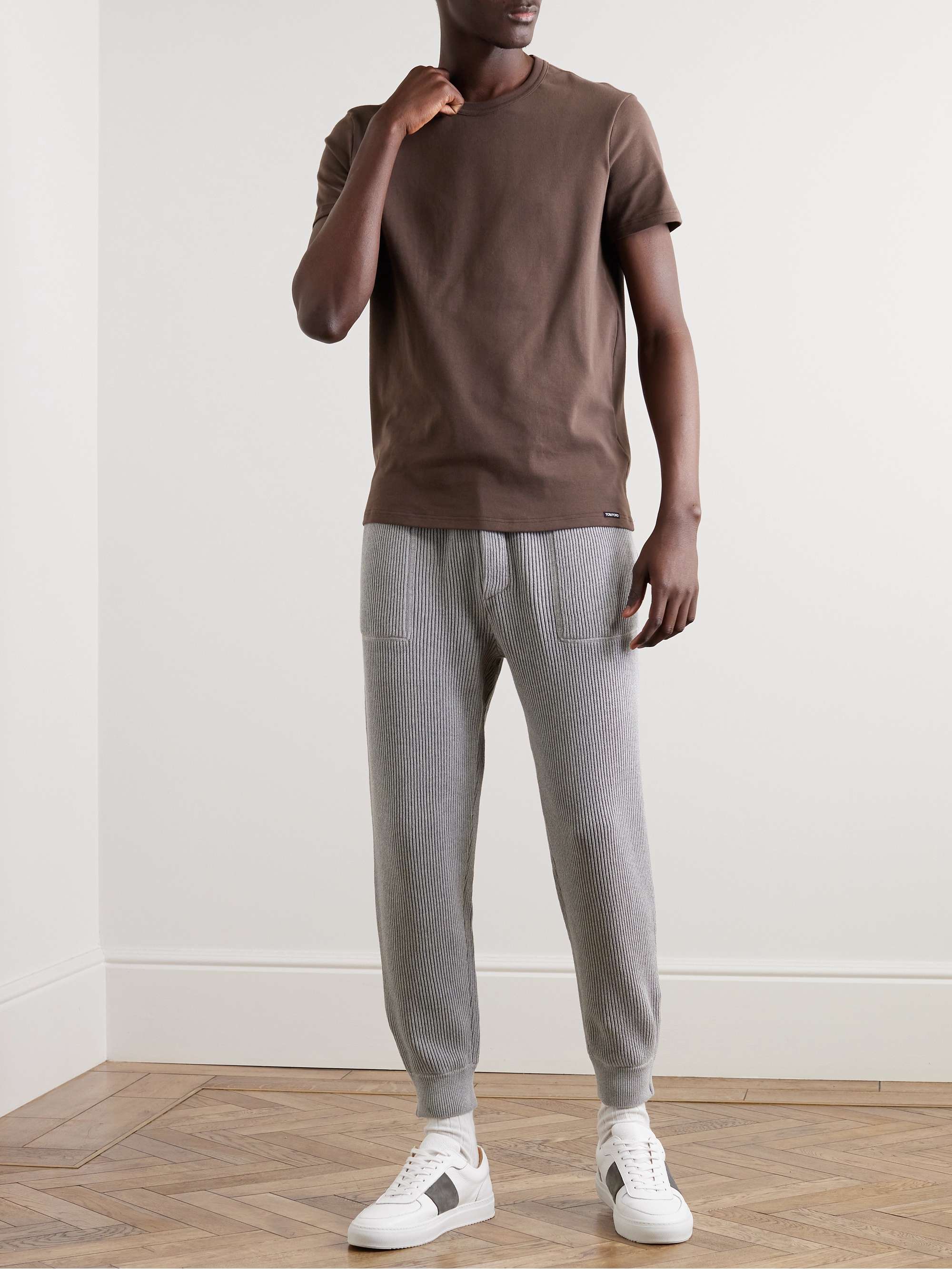 TOM FORD Slim-Fit Stretch-Cotton Jersey T-Shirt