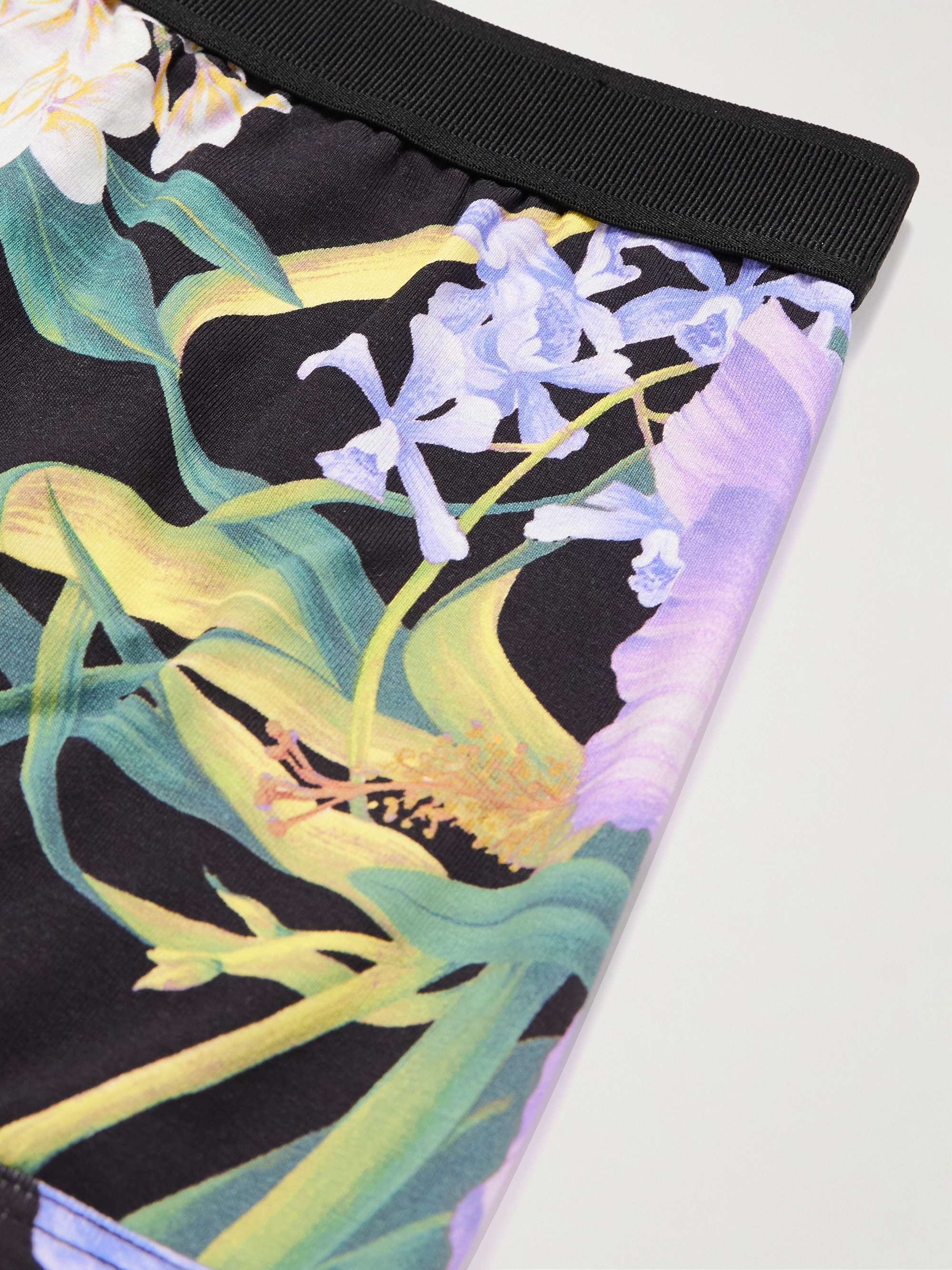 TOM FORD Floral-Print Stretch-Cotton Jersey Briefs