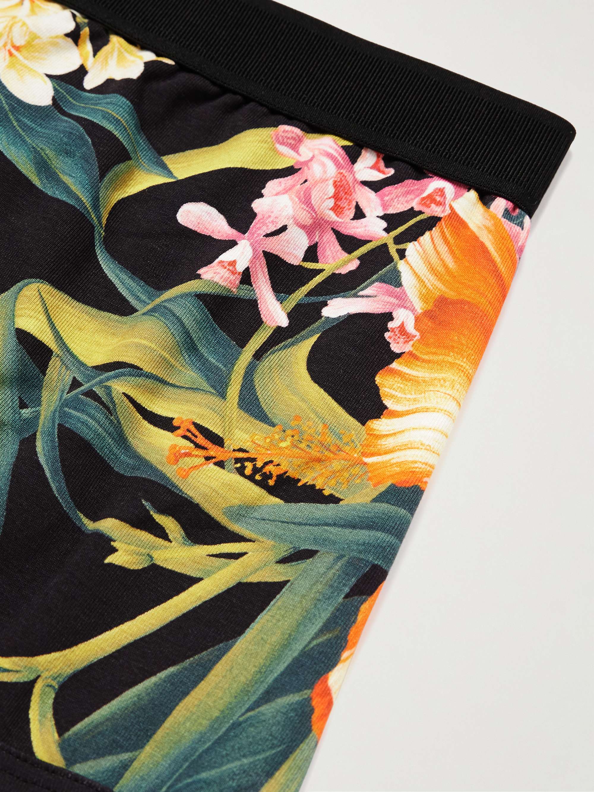 TOM FORD Floral-Print Stretch-Cotton Jersey Briefs