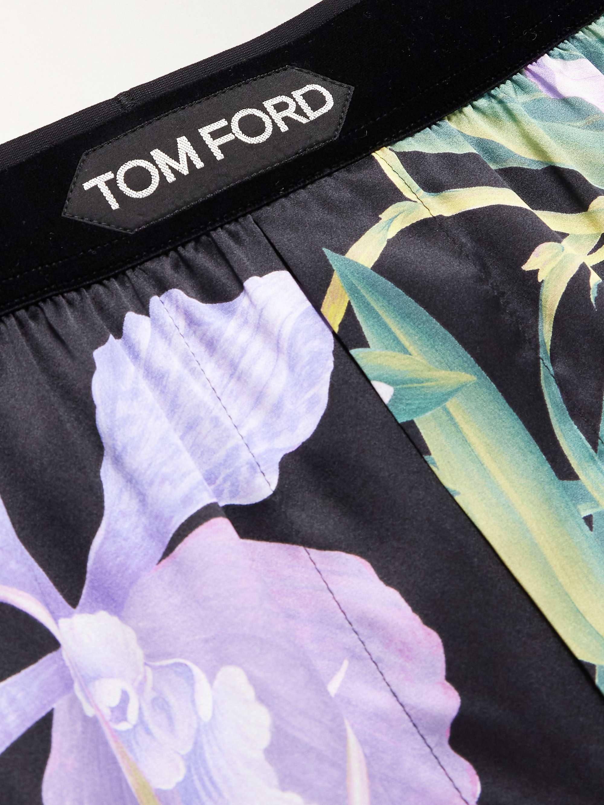 TOM FORD Stretch-Silk Satin Boxers