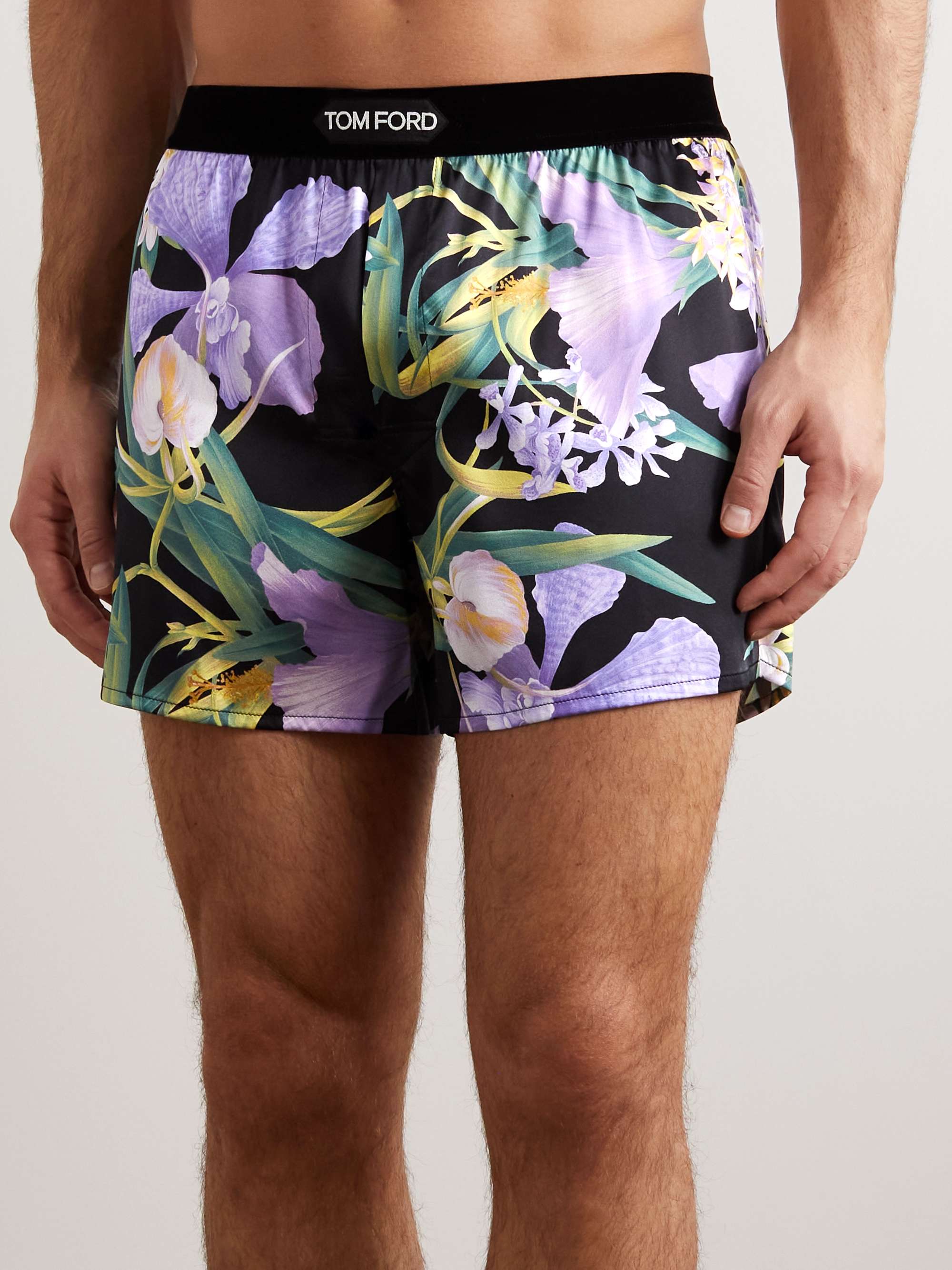 TOM FORD Stretch-Silk Satin Boxers