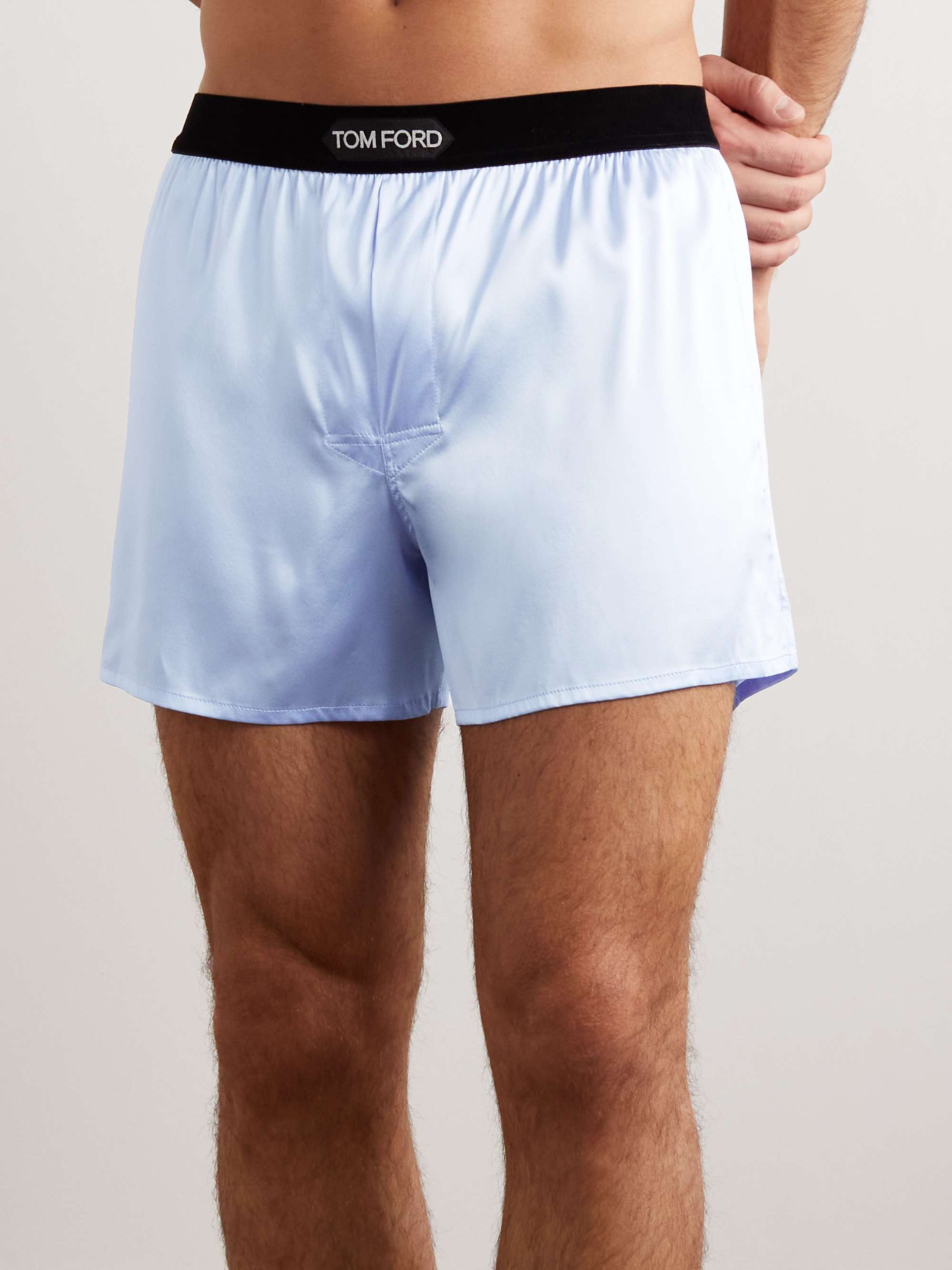 TOM FORD Stretch-Silk Satin Boxers