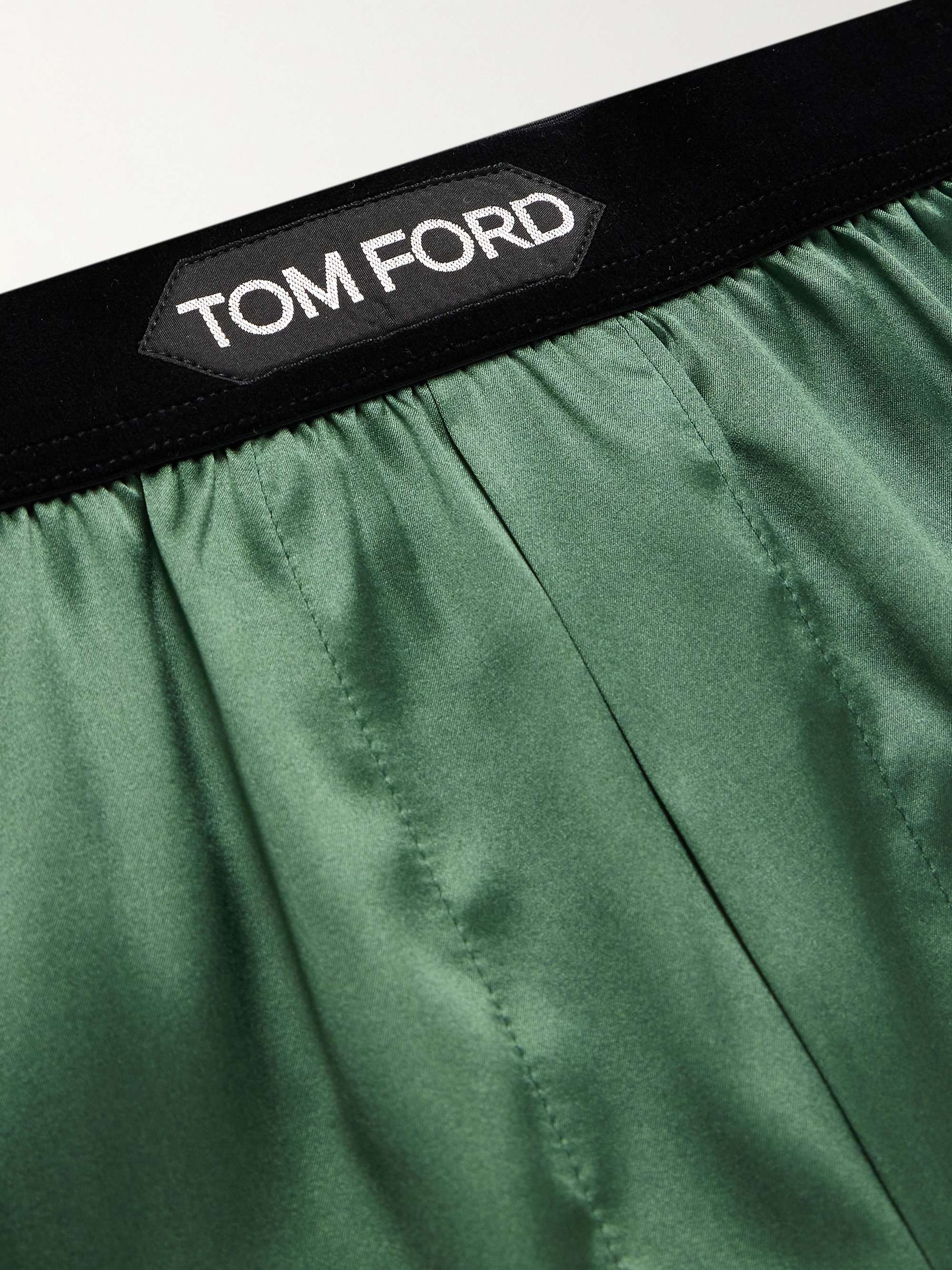 TOM FORD Stretch-Silk Satin Boxers