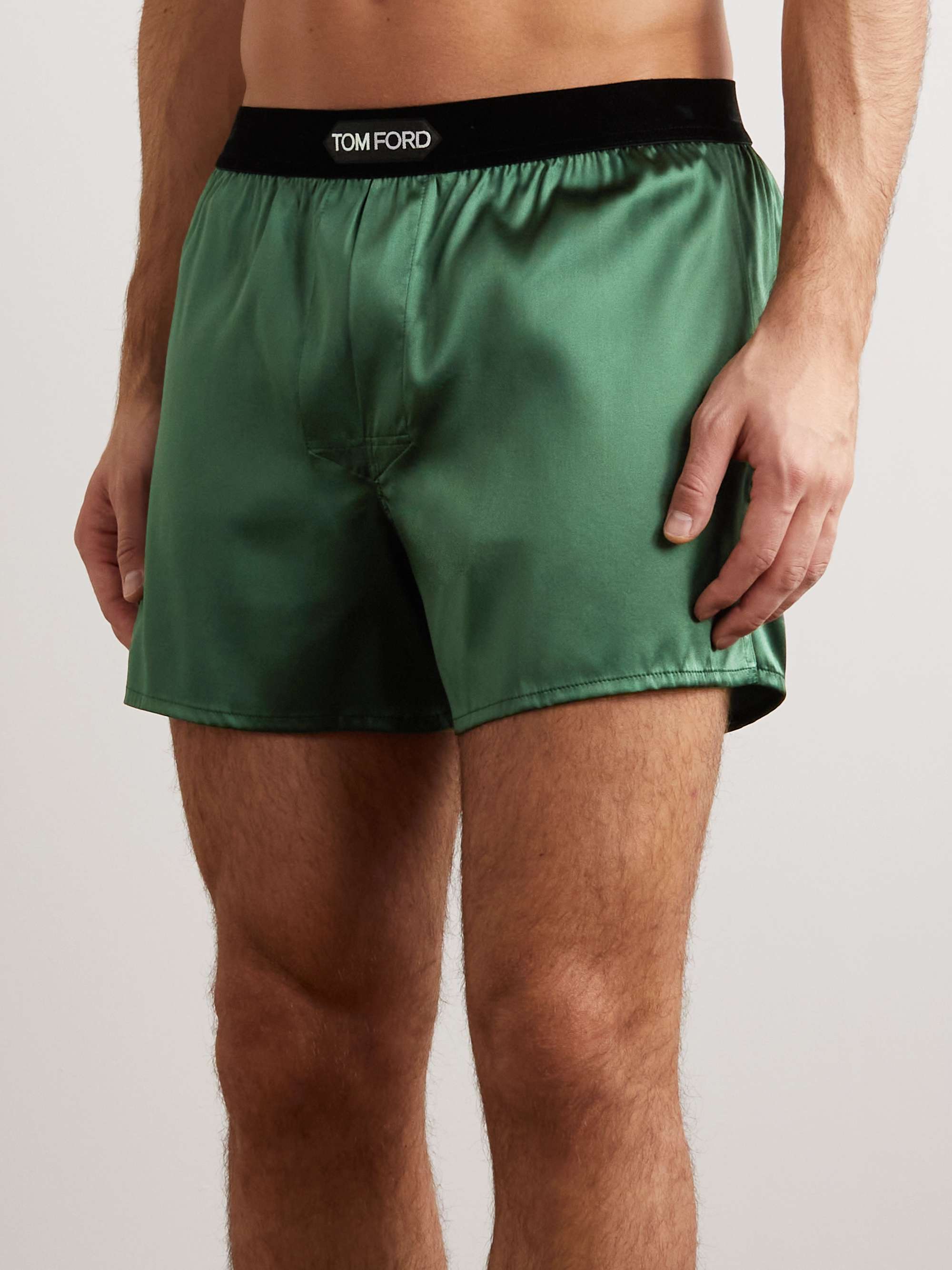 TOM FORD Stretch-Silk Satin Boxers
