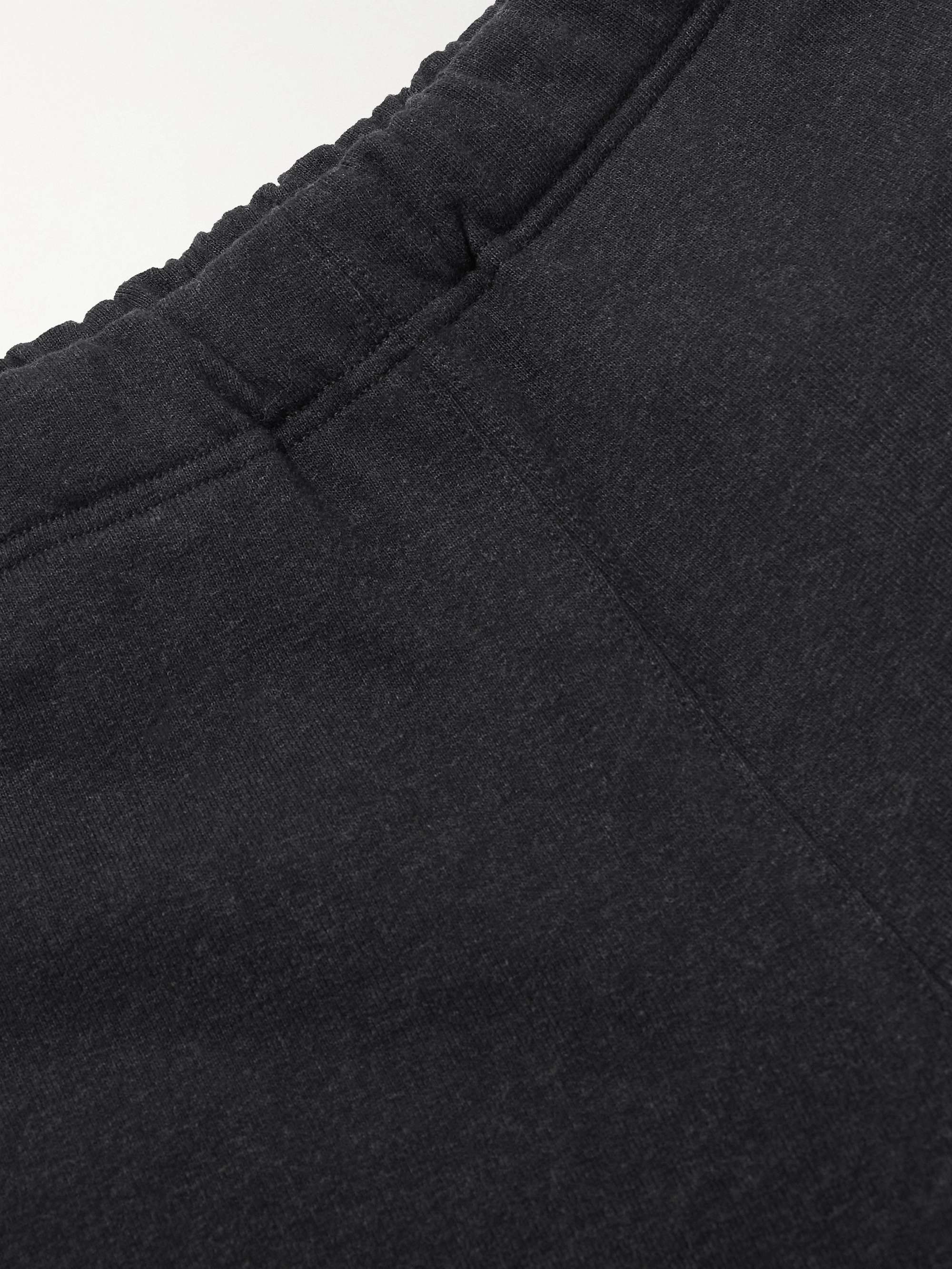 SNOW PEAK Tapered Mélange Cotton-Jersey Sweatpants for Men | MR PORTER