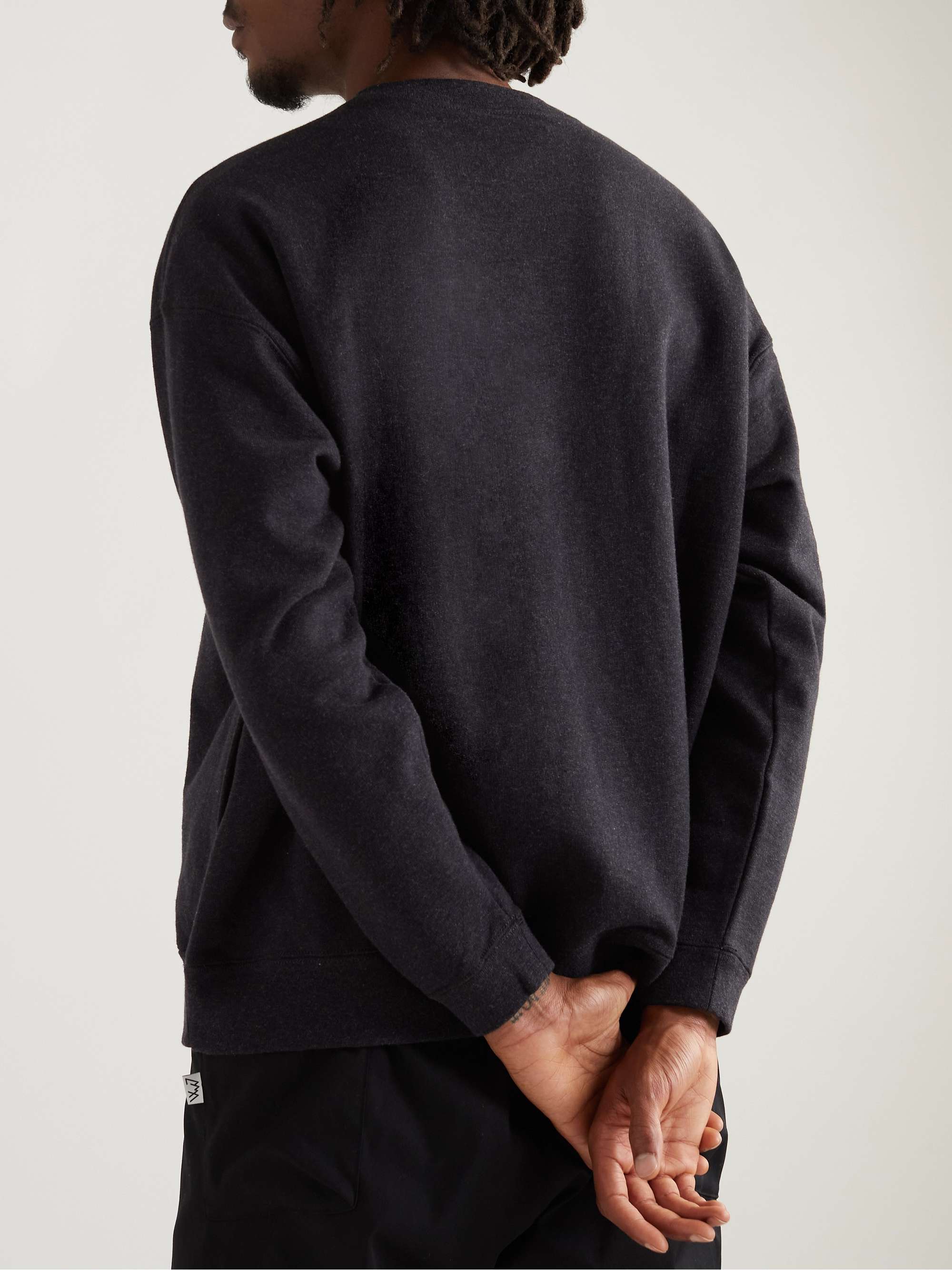 SNOW PEAK Recycled Cotton-Jersey Sweatshirt