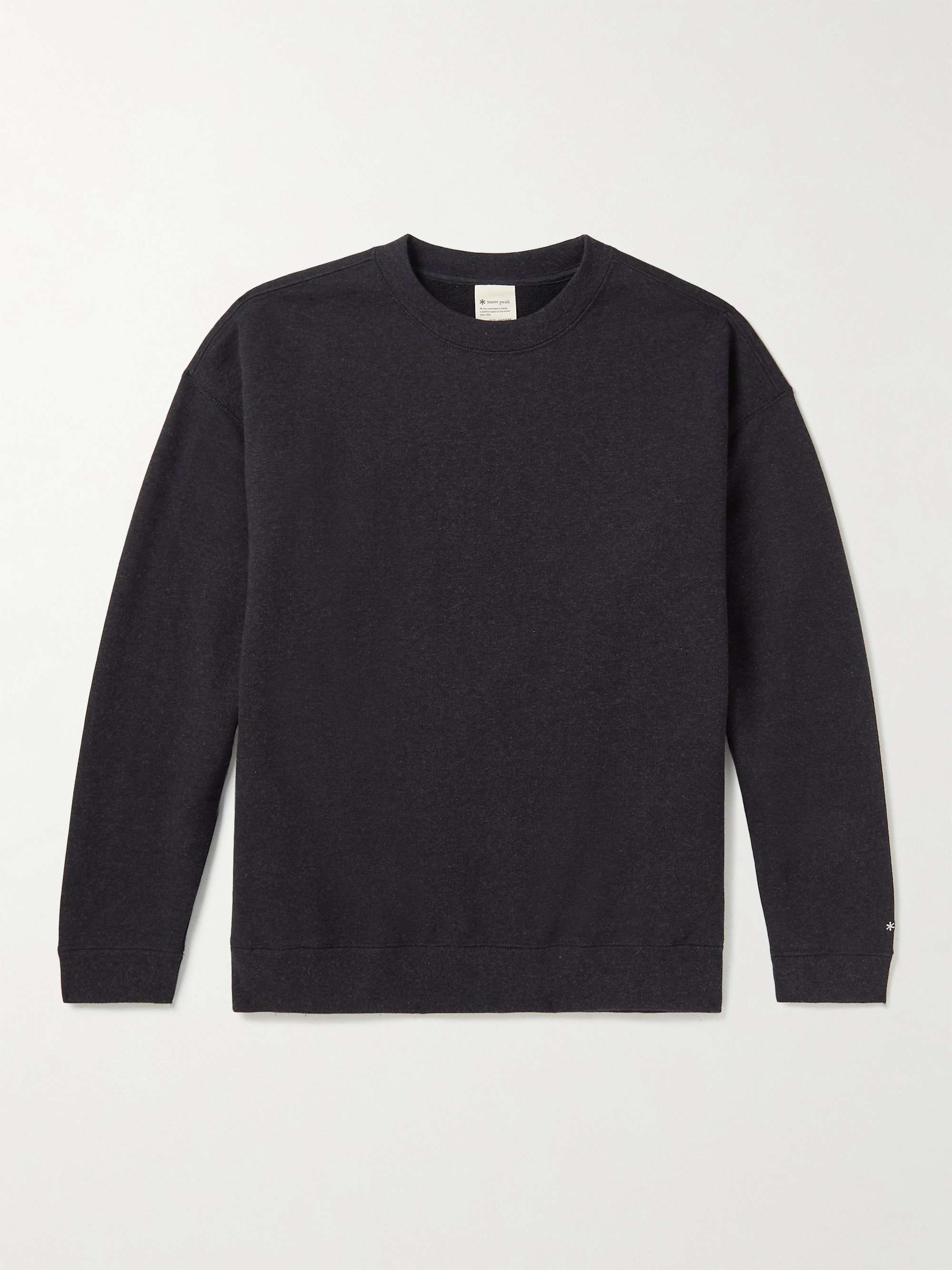 SNOW PEAK Recycled Cotton-Jersey Sweatshirt