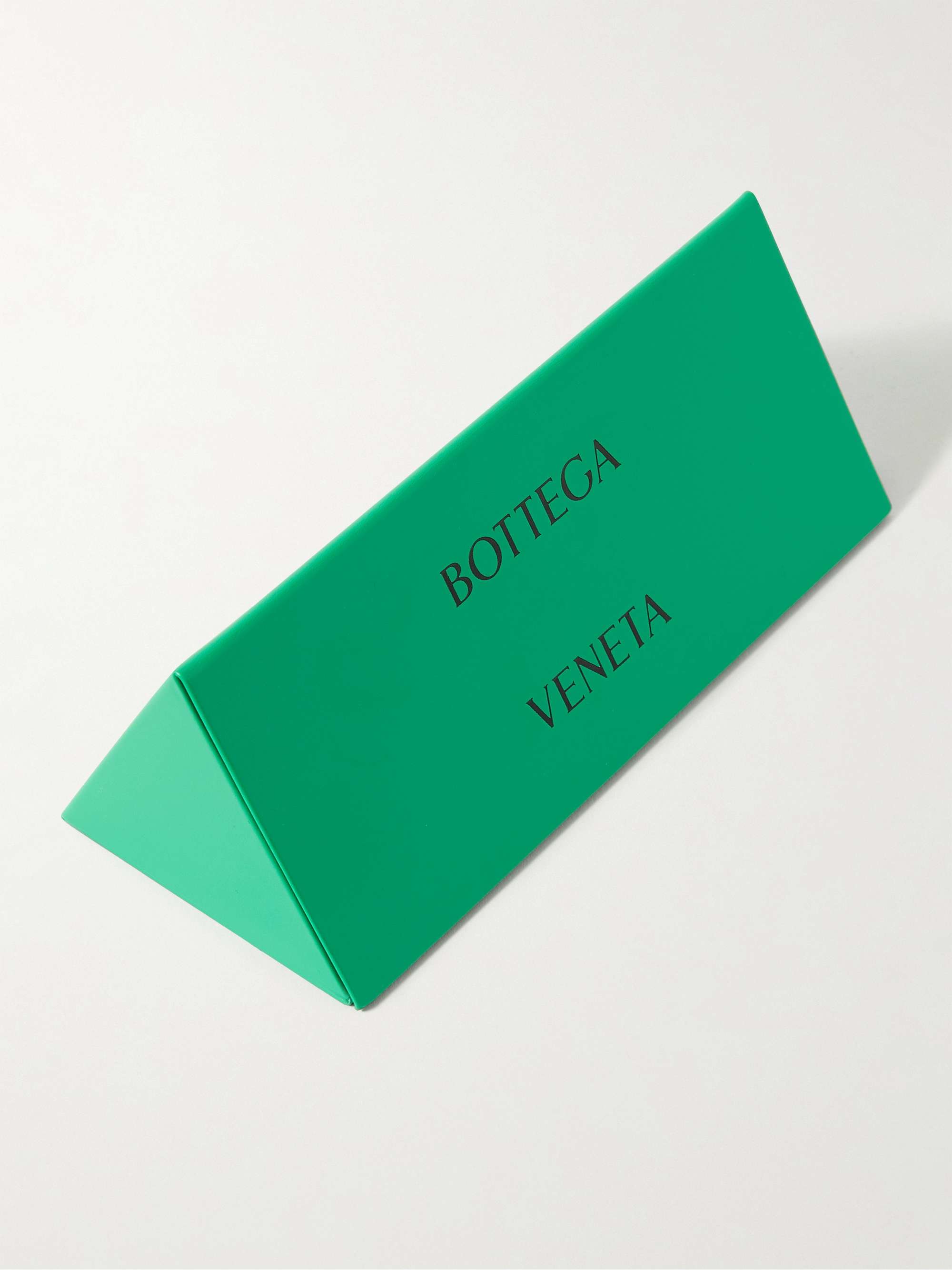BOTTEGA VENETA EYEWEAR نظارات شمسية من المعدن بإطار على شكل حرف D