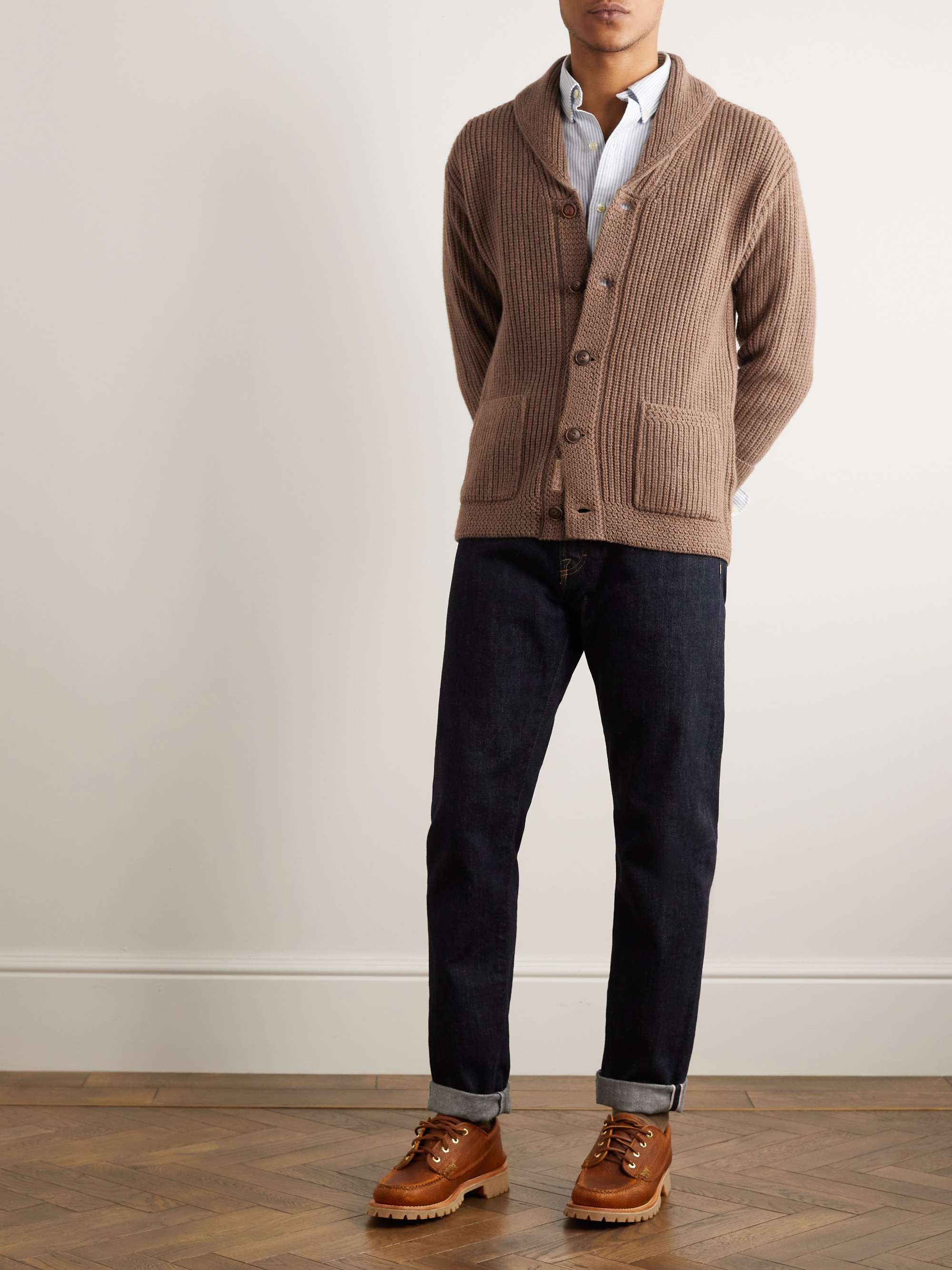 eten voorbeeld saai POLO RALPH LAUREN Shawl-Collar Ribbed Wool and Cashmere-Blend Cardigan | MR  PORTER