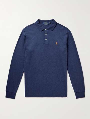 men's long sleeve ralph lauren polo shirts sale