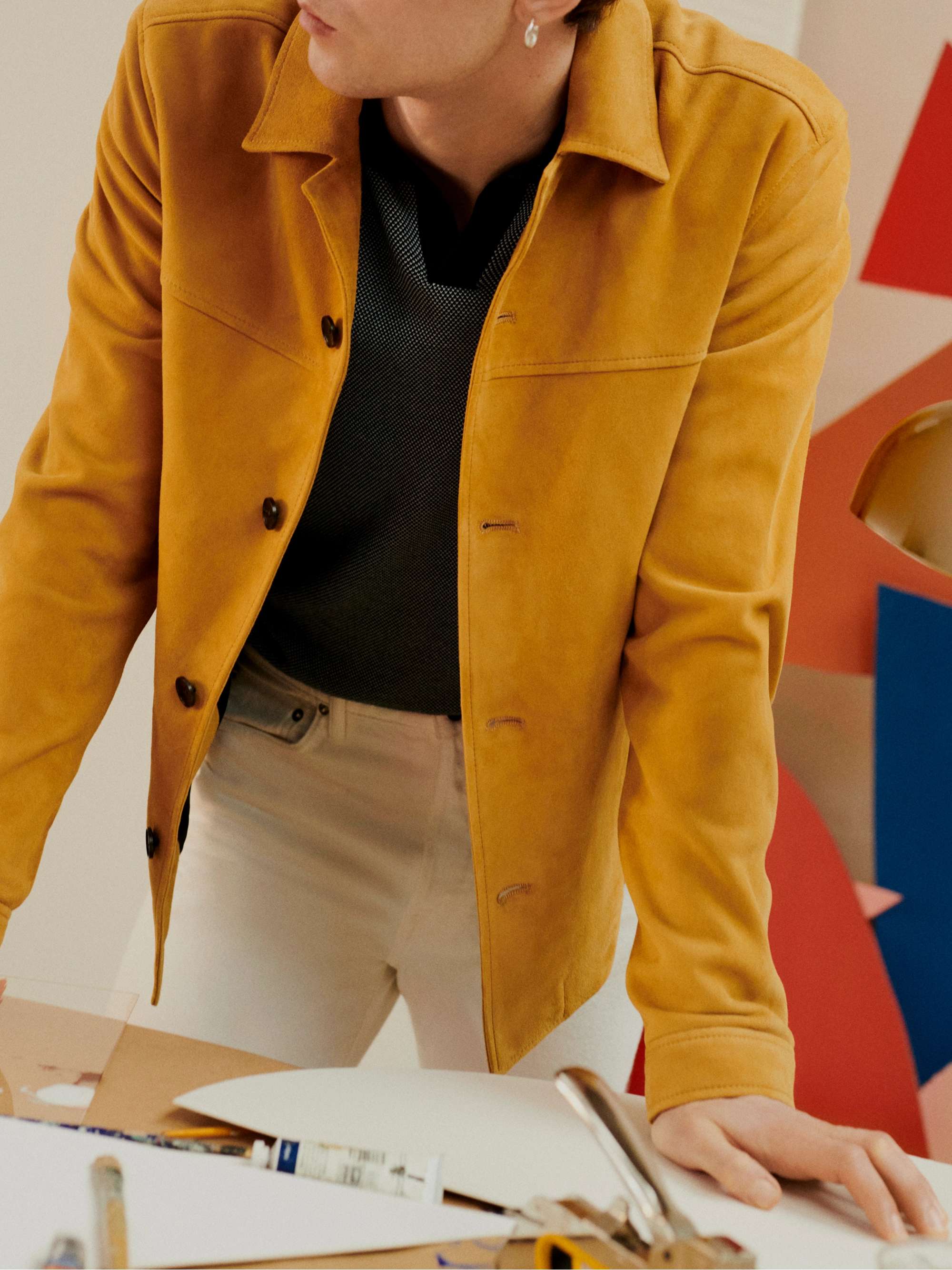 MR P. Suede Jacket