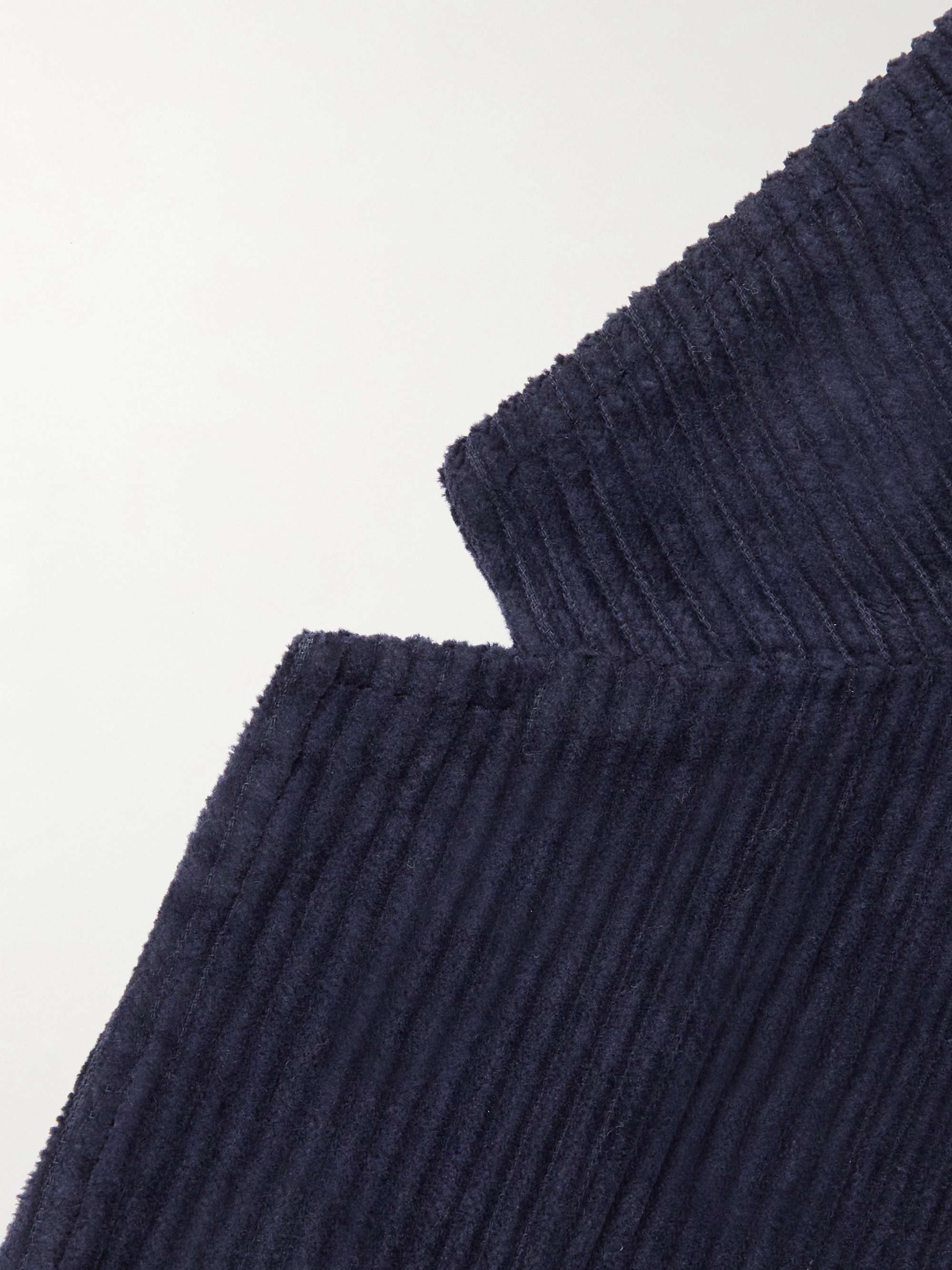 MR P. Garment-Dyed Unstructured Cotton-Corduroy Blazer