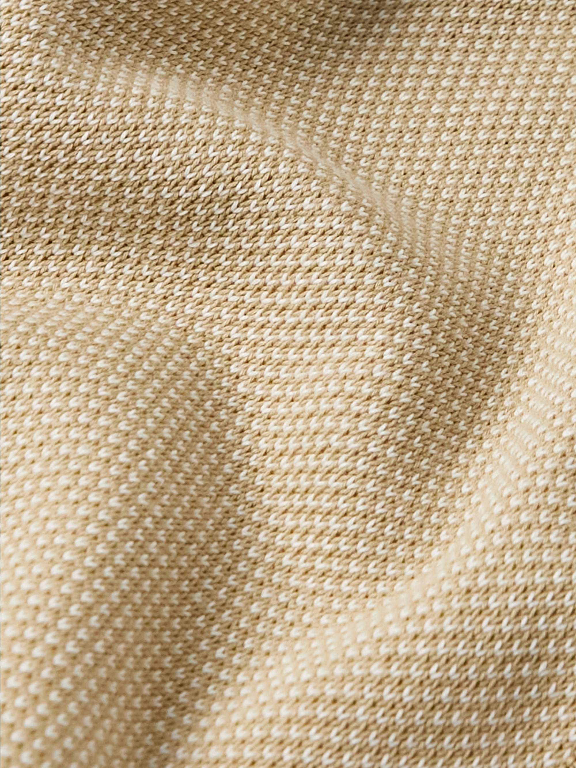 MR P. Honeycomb-Knit Cotton Polo Shirt