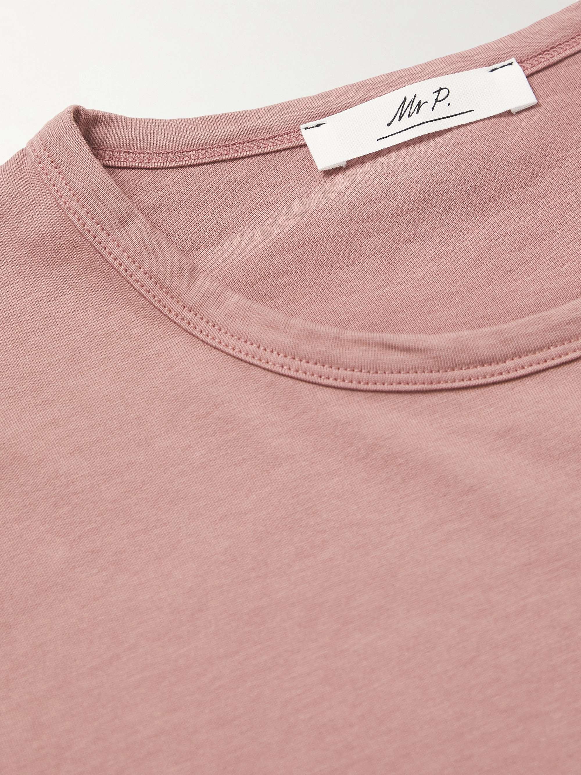 MR P. Garment-Dyed Cotton-Jersey T-Shirt