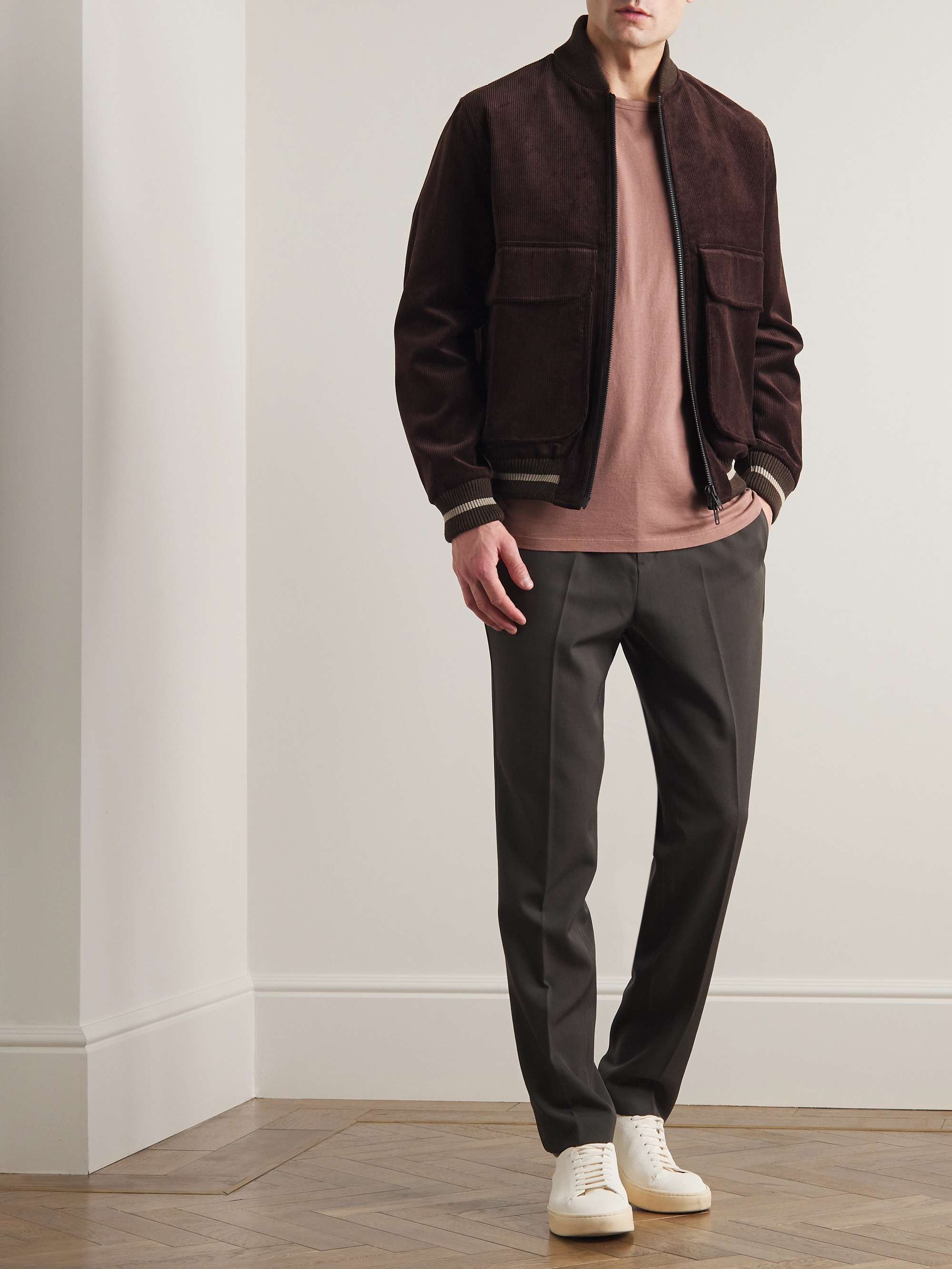 MR P. Garment-Dyed Cotton-Jersey T-Shirt