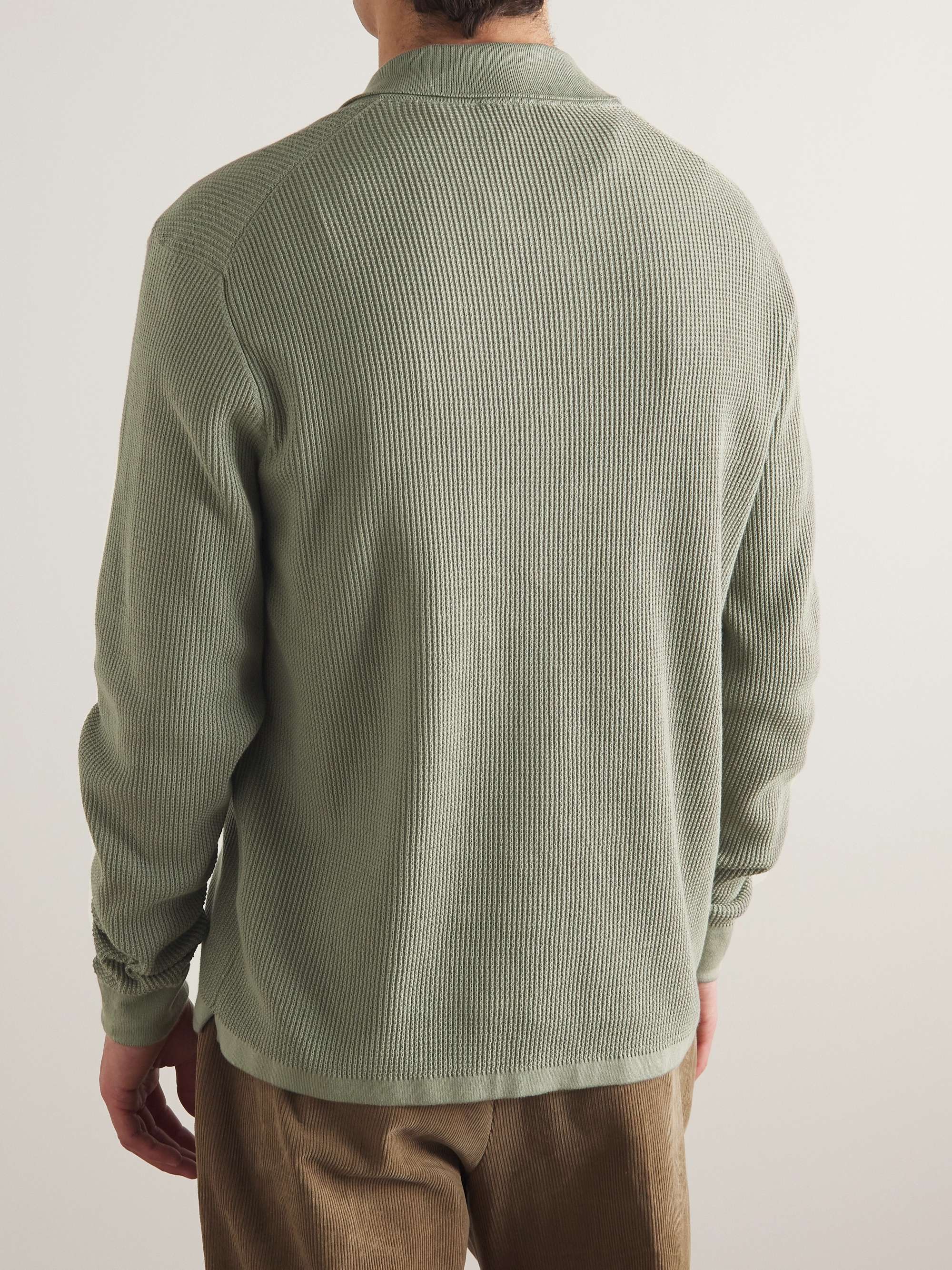 MR P. Ribbed Cotton Shirt