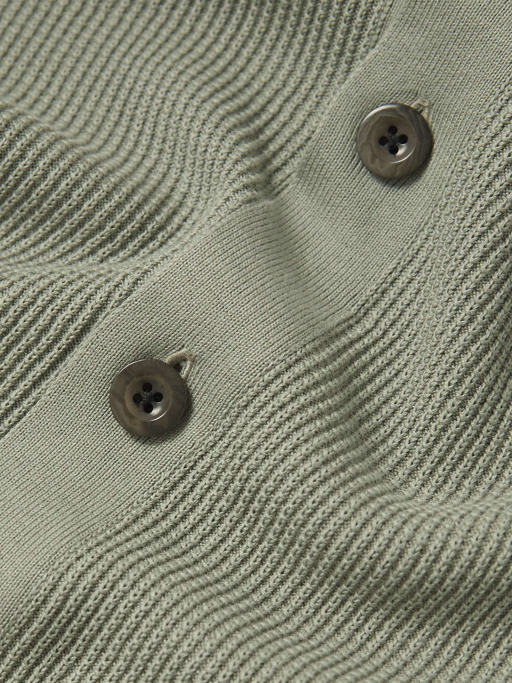 MR P. Ribbed Cotton Shirt