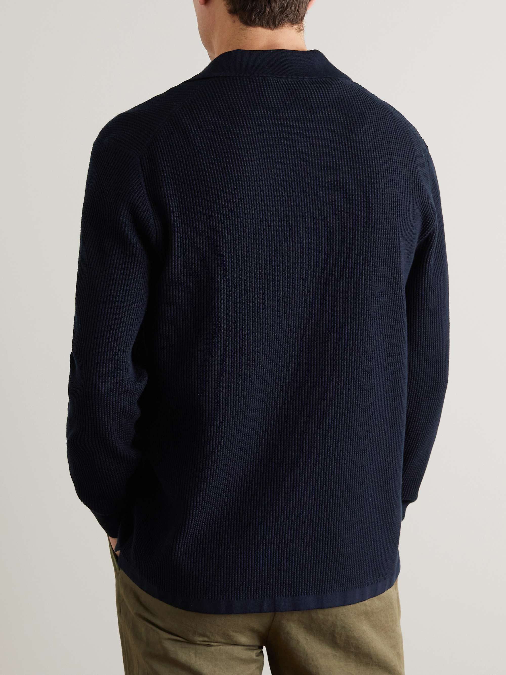 MR P. Ribbed Cotton Shirt