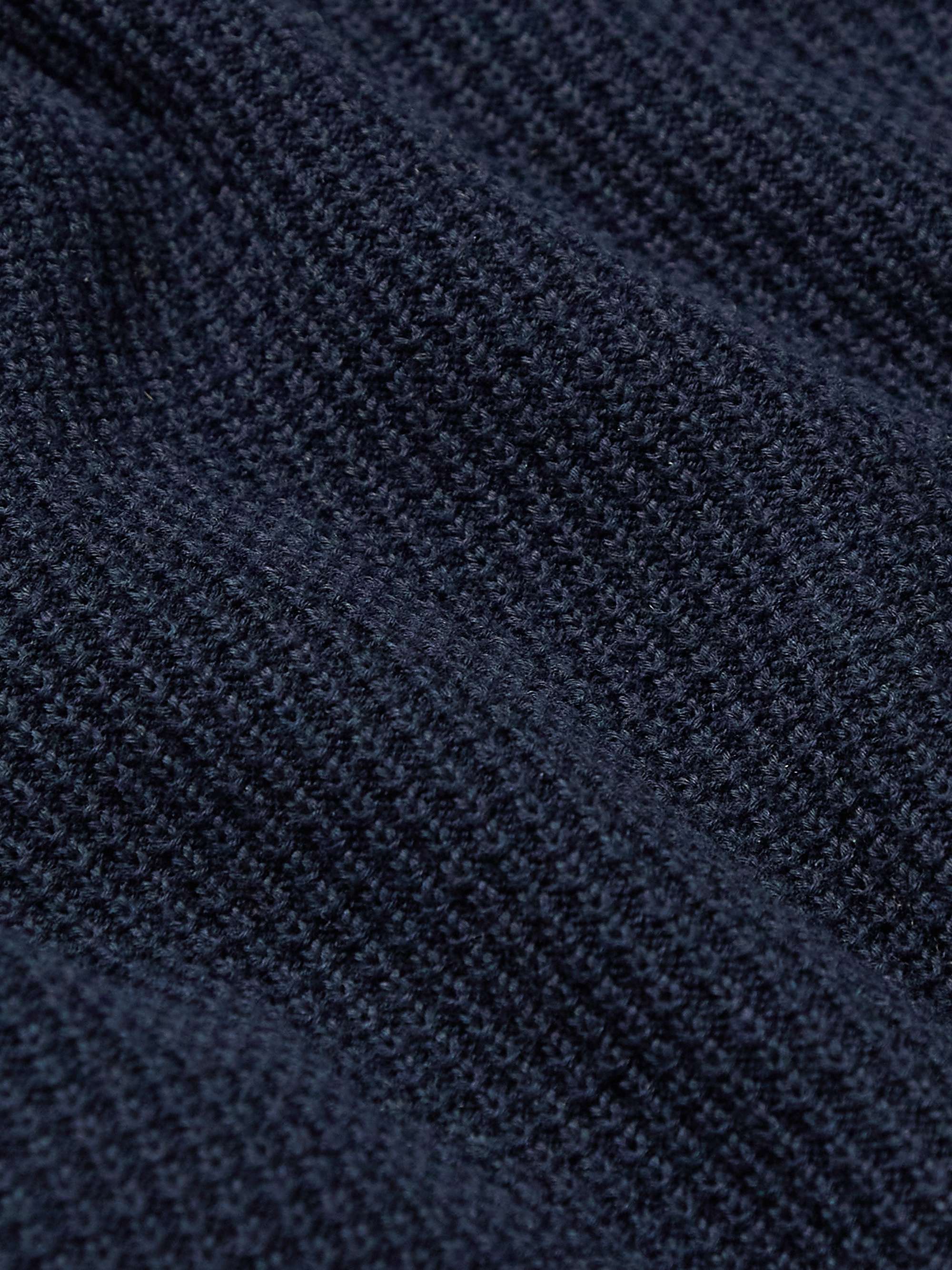 MR P. Ribbed Cotton Shirt