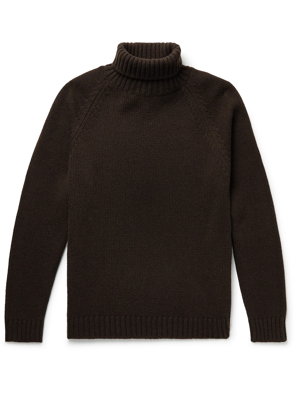Umit Benan B+ Roll-neck Cashmere Sweater In Black
