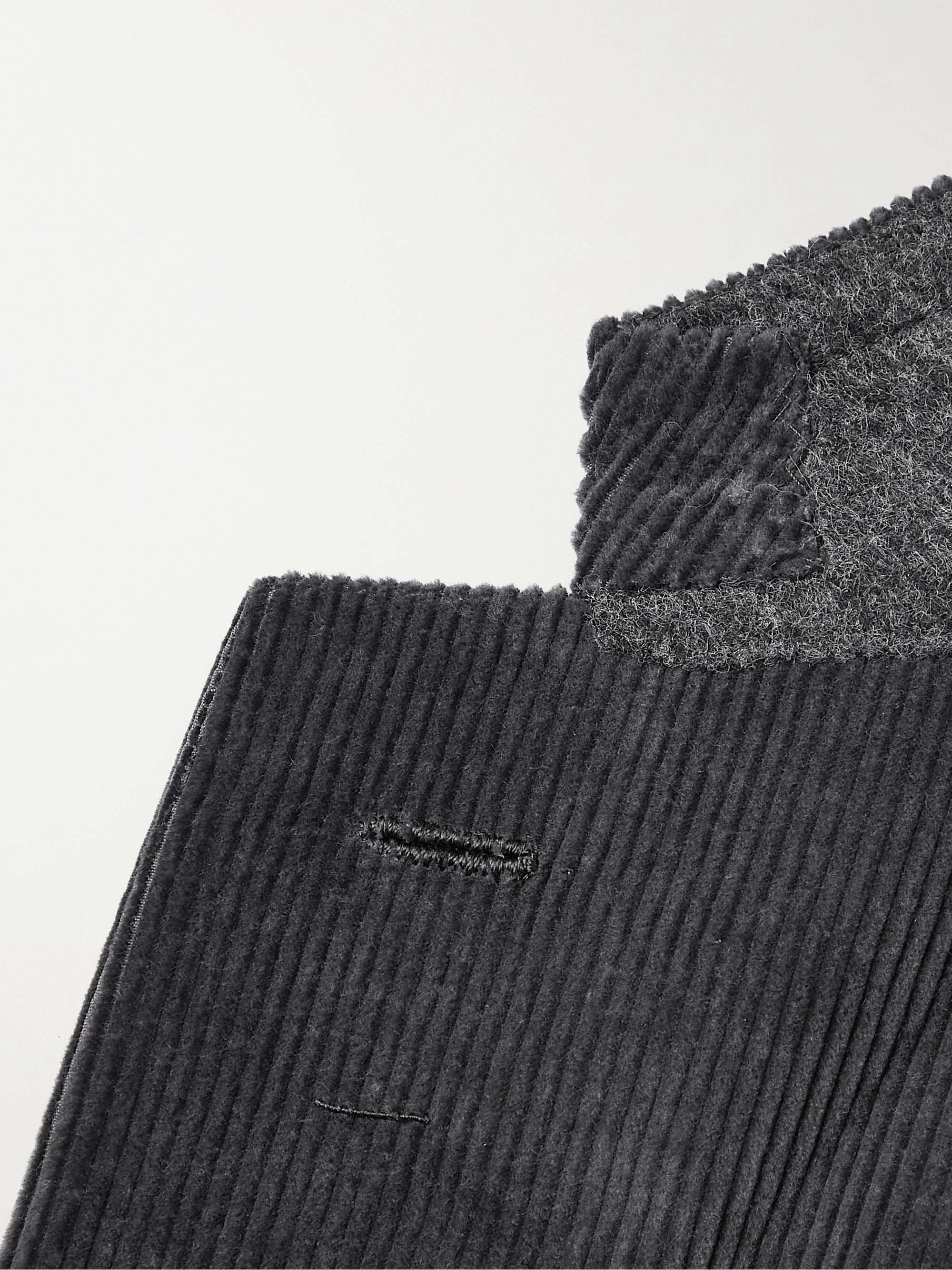 UMIT BENAN Cotton and Cashmere-Blend Corduroy Suit Jacket