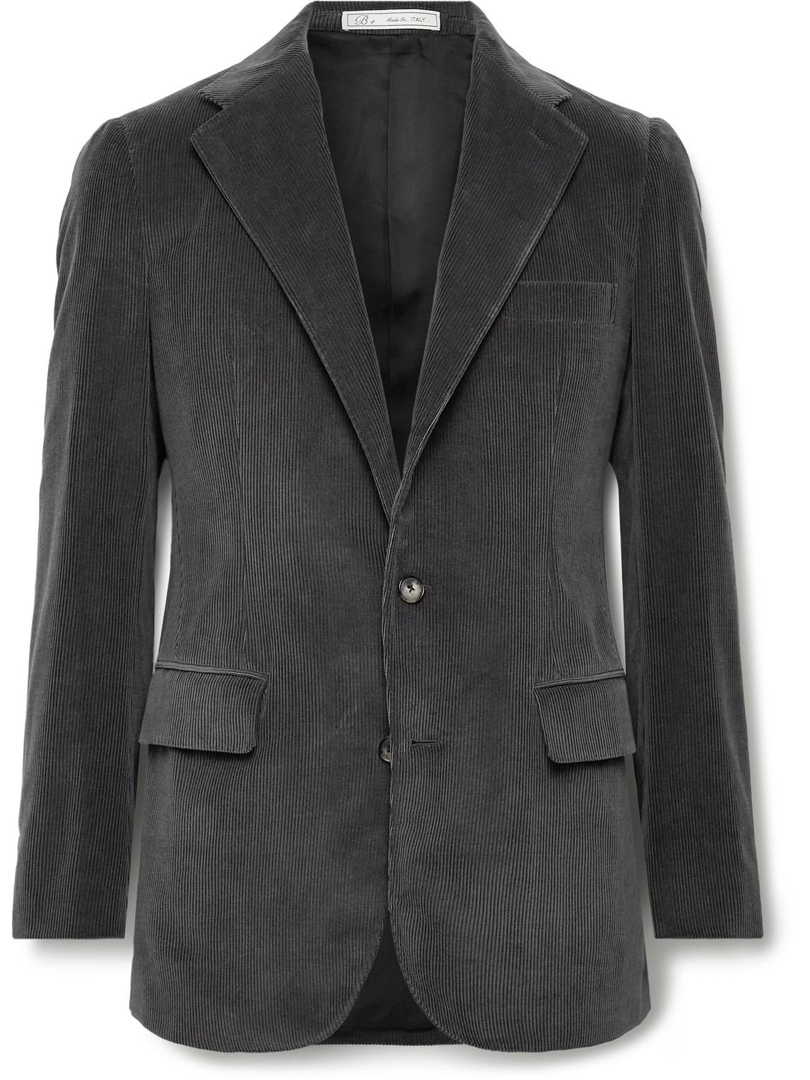 Cotton and Cashmere-Blend Corduroy Suit Jacket