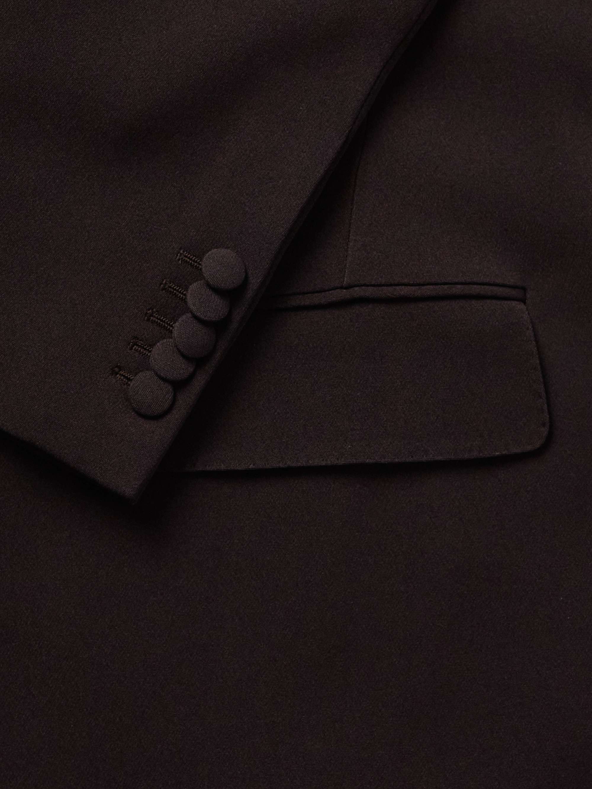 UMIT BENAN Double-Breasted Crepe Suit Jacket