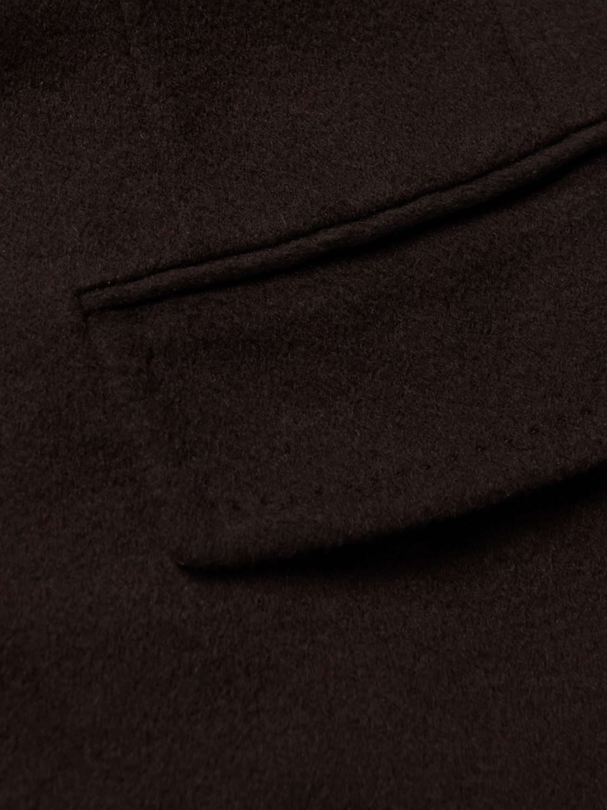 Ben Sheman Men's Benton Double Beasted Wool Ovecoat, Navy