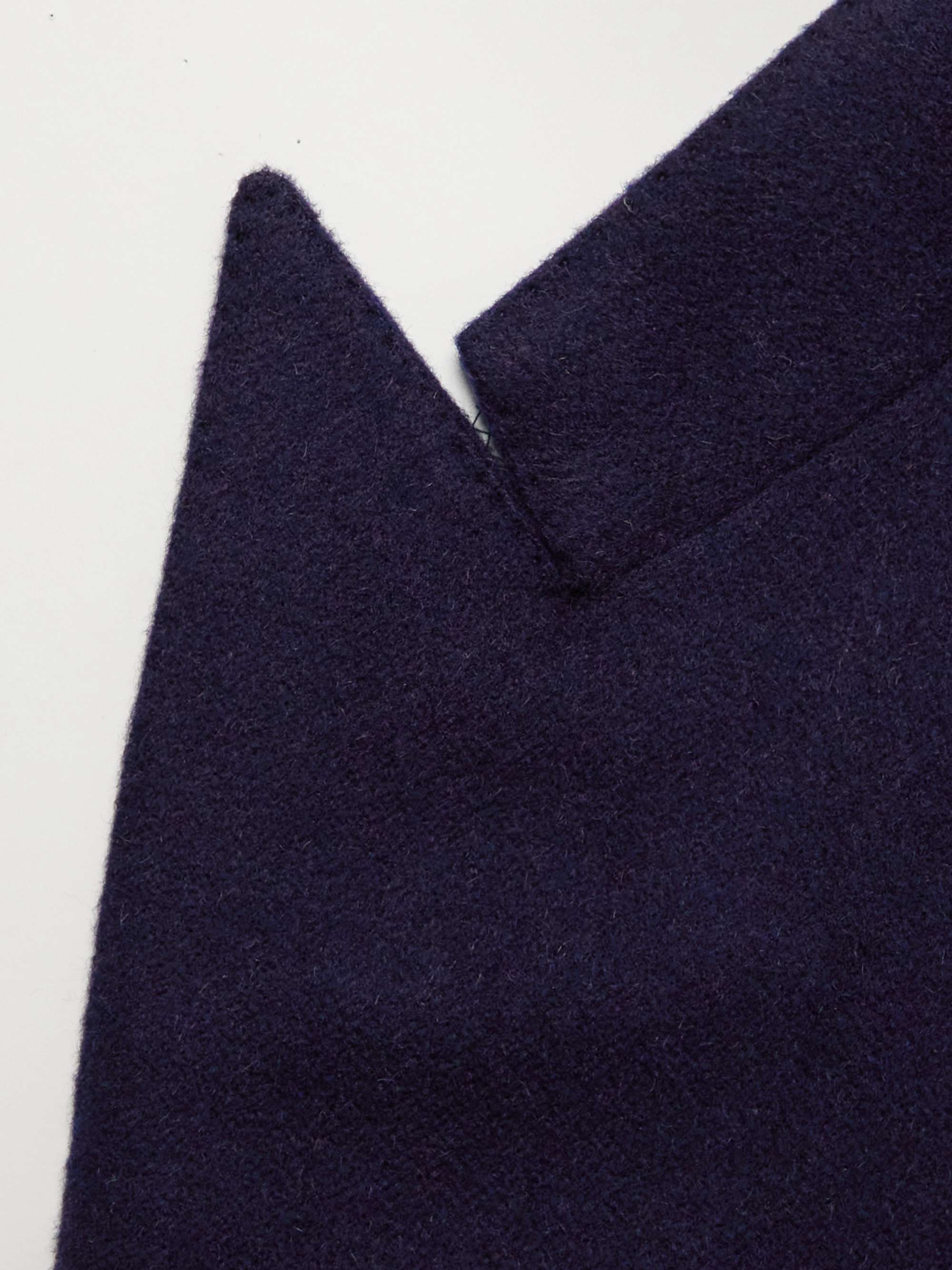 UMIT BENAN B+ Double-Breasted Camel Hair Blazer
