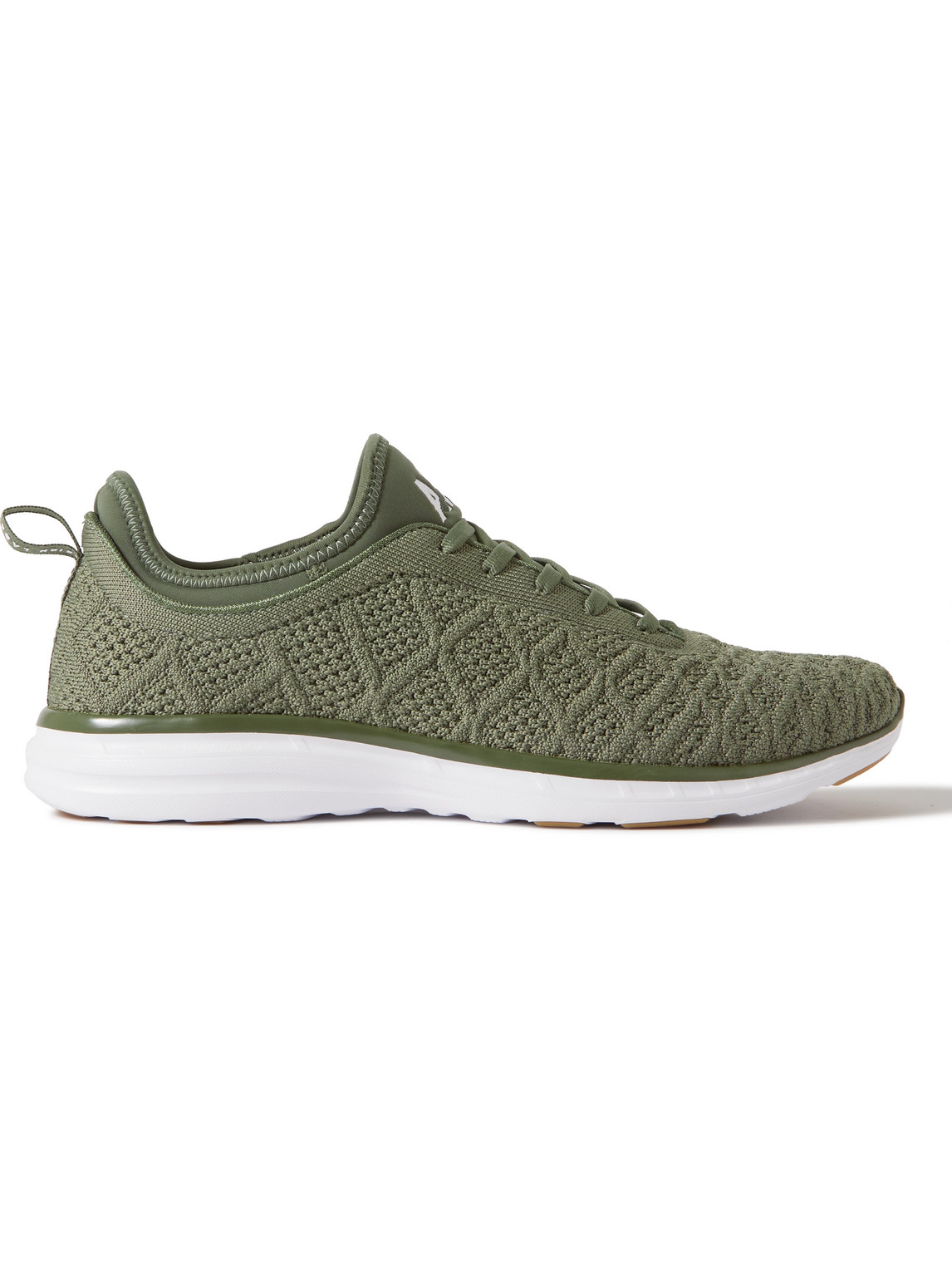 Apl Athletic Propulsion Labs Techloom Breeze Knit Running Shoe In Green