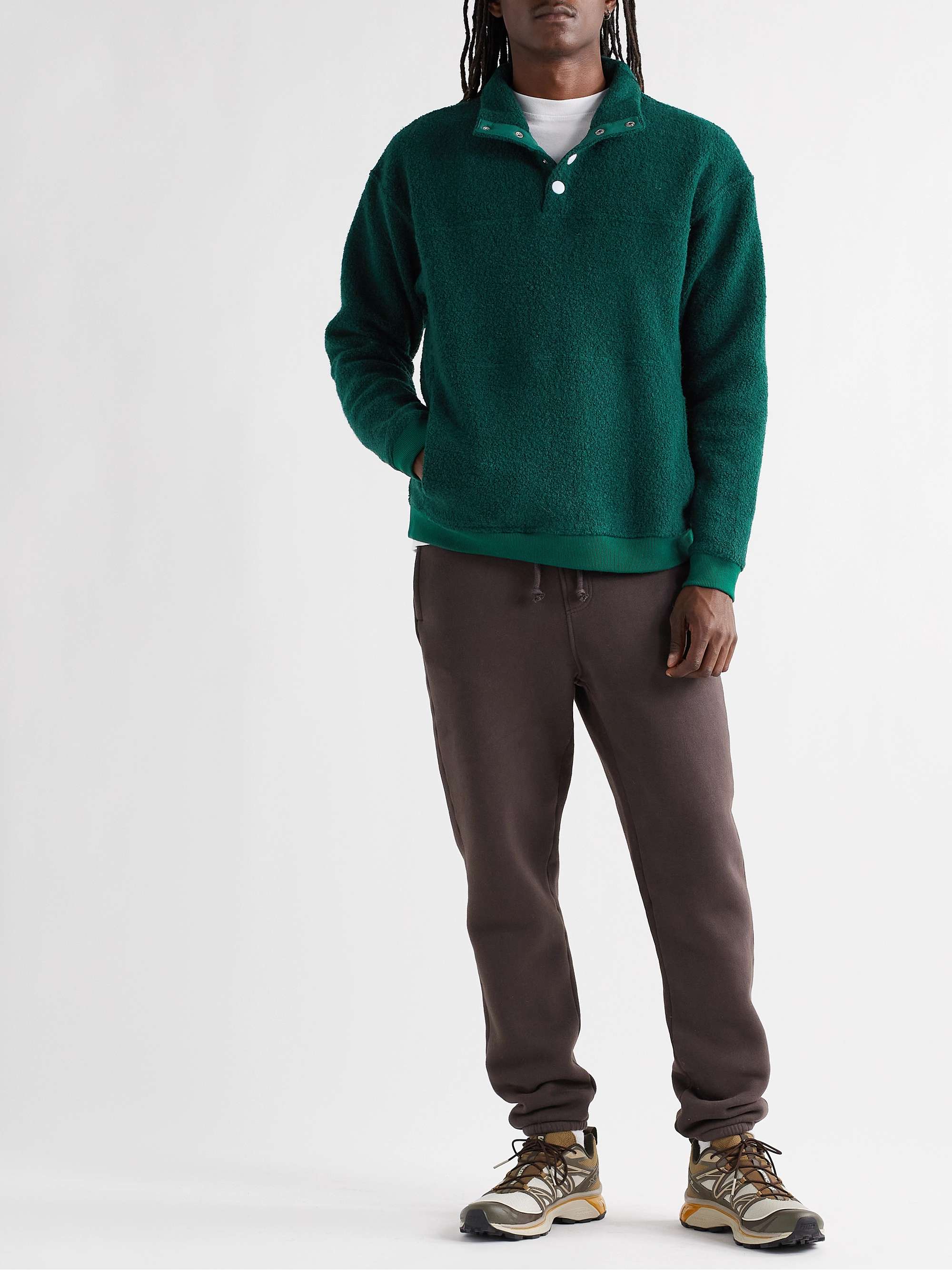 OUTDOOR VOICES MegaFleece Half-Placket Sweatshirt