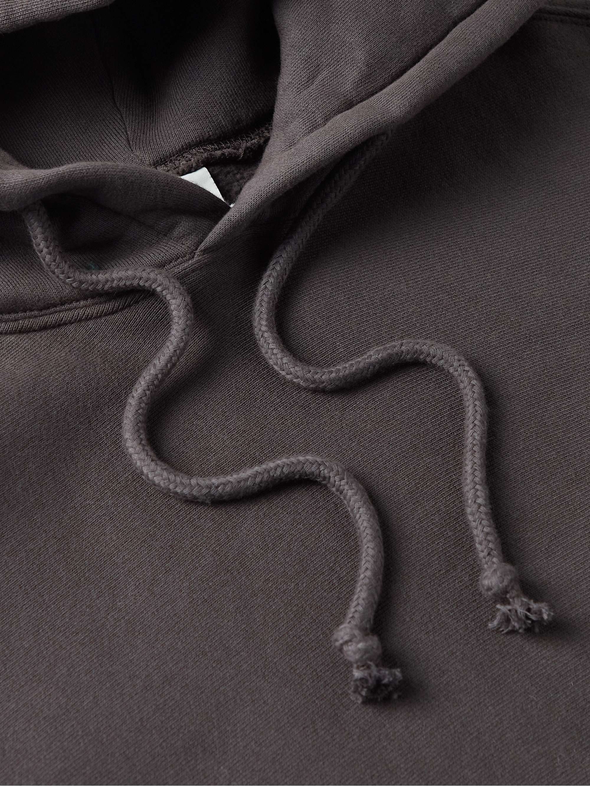 OUTDOOR VOICES Nimbus Logo-Appliquéd Cotton-Jersey Hoodie