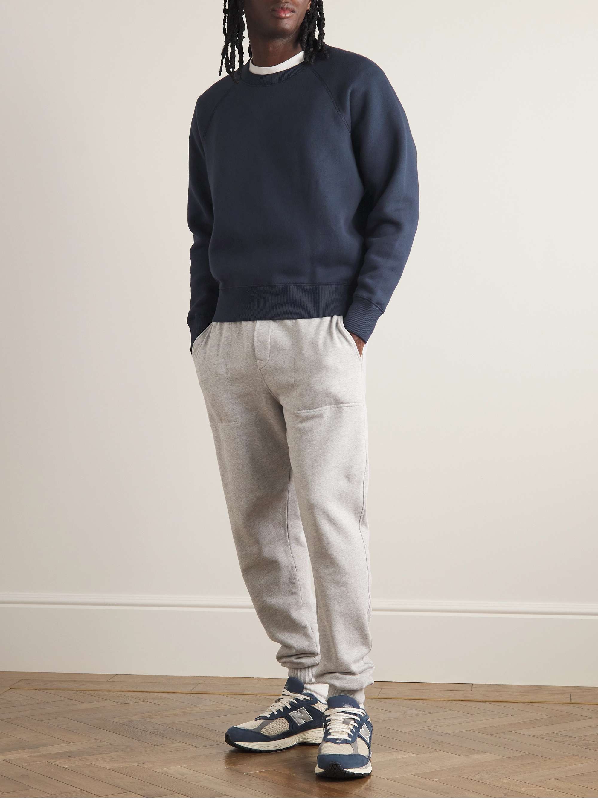 OUTDOOR VOICES Nimbus Cotton-Jersey Sweatshirt
