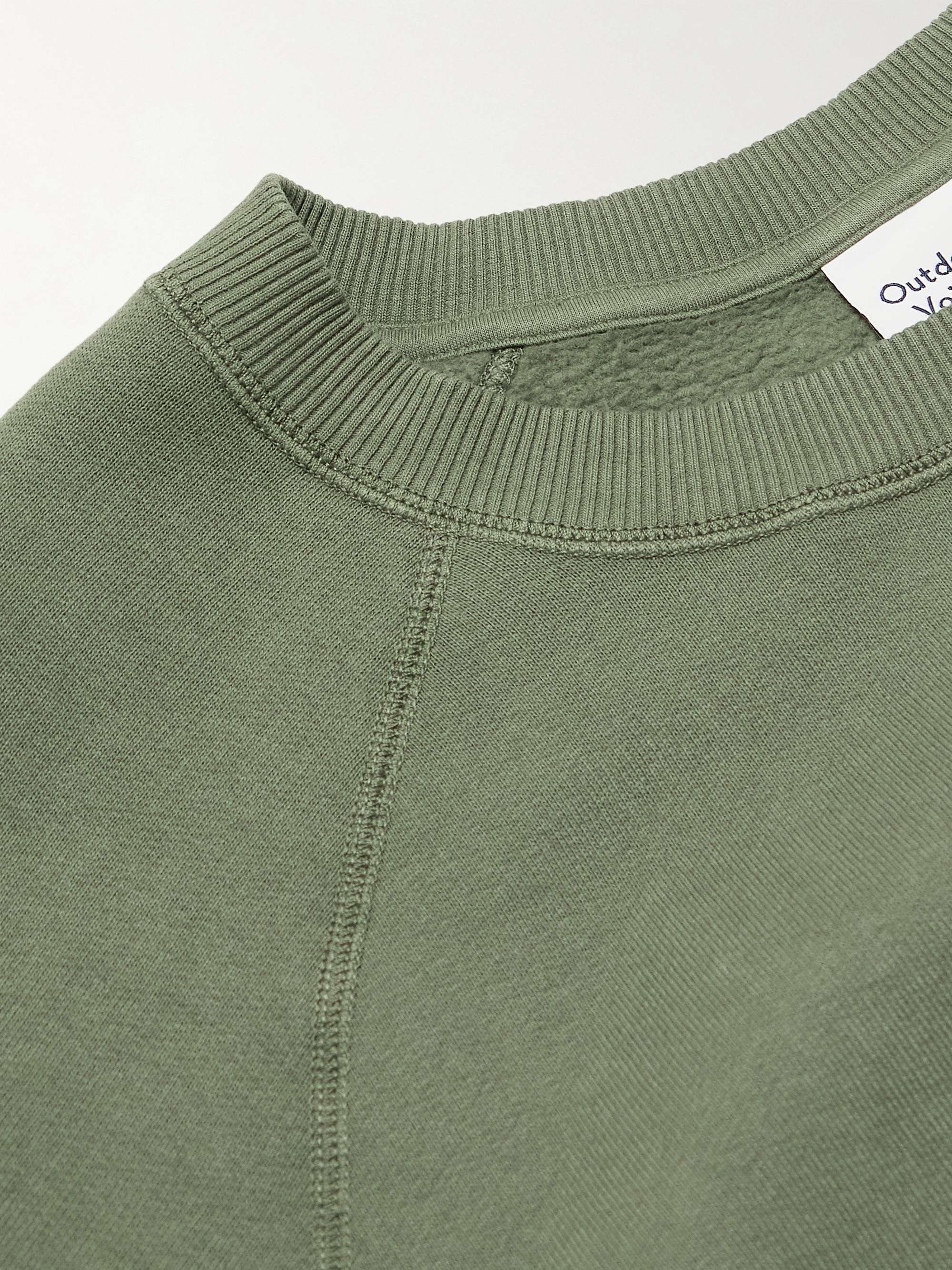 OUTDOOR VOICES Nimbus Cotton-Jersey Sweatshirt
