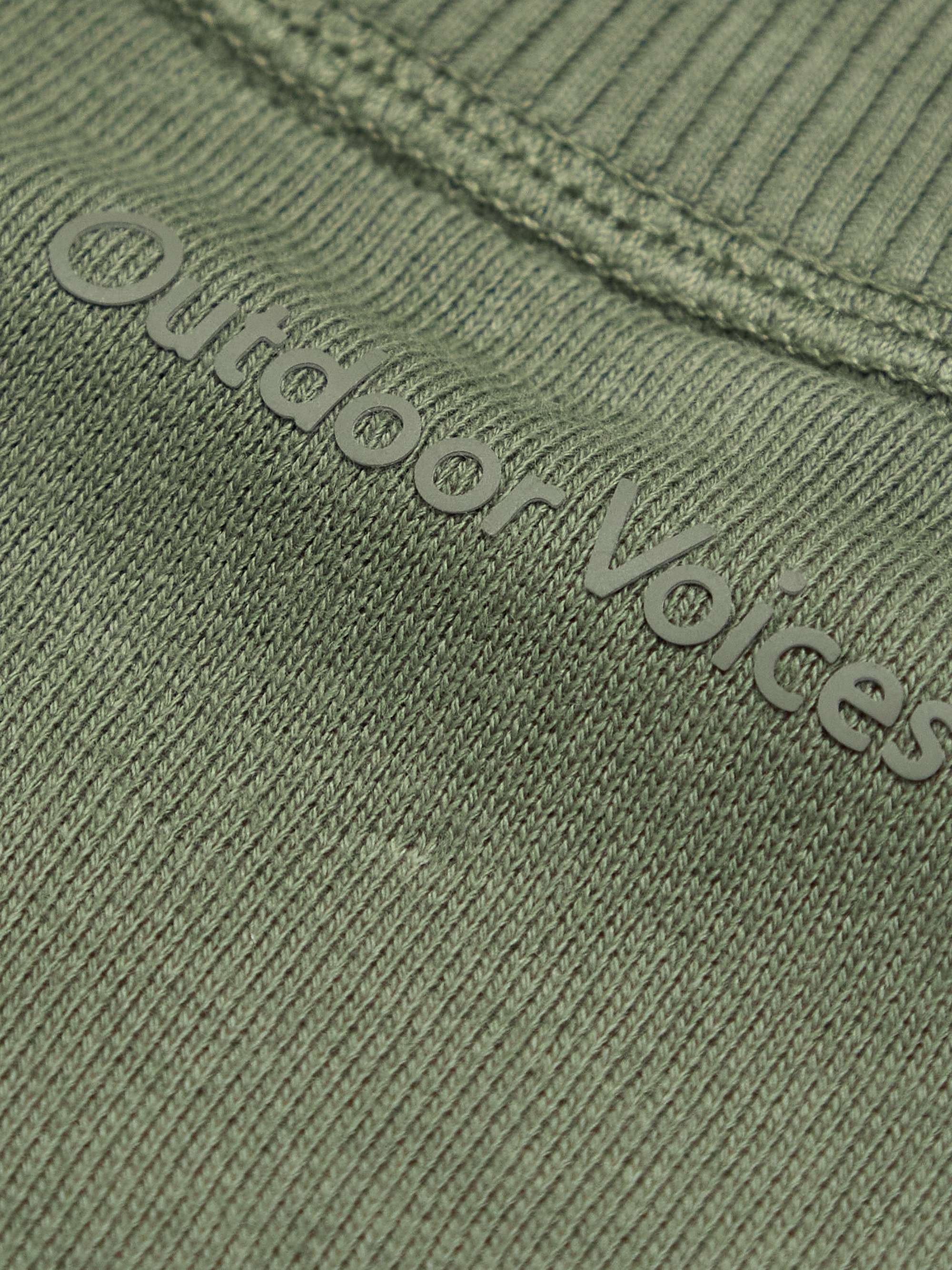 OUTDOOR VOICES Nimbus Cotton-Jersey Sweatshirt