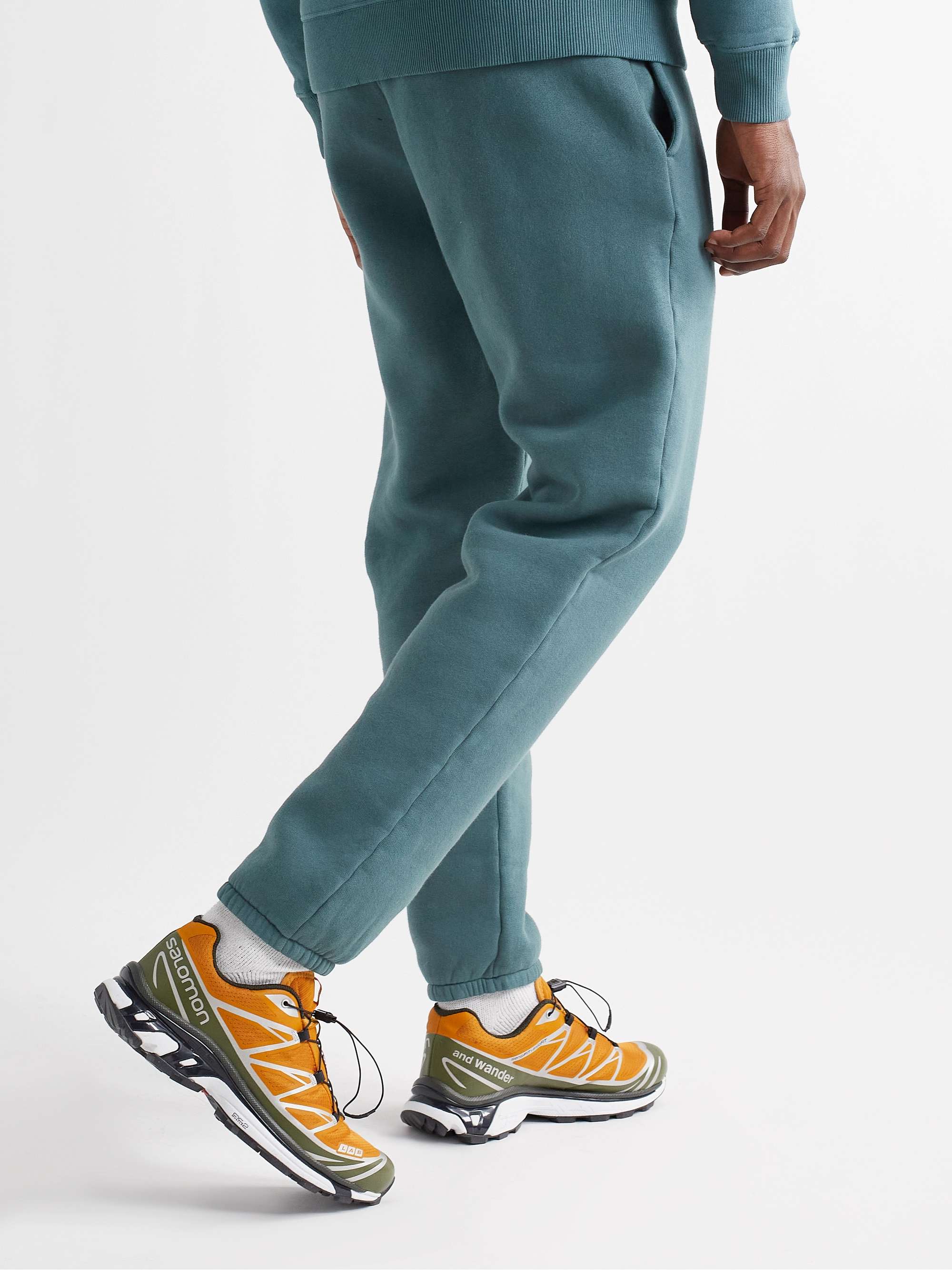 OUTDOOR VOICES Nimbus Tapered Cotton-Jersey Sweatpants