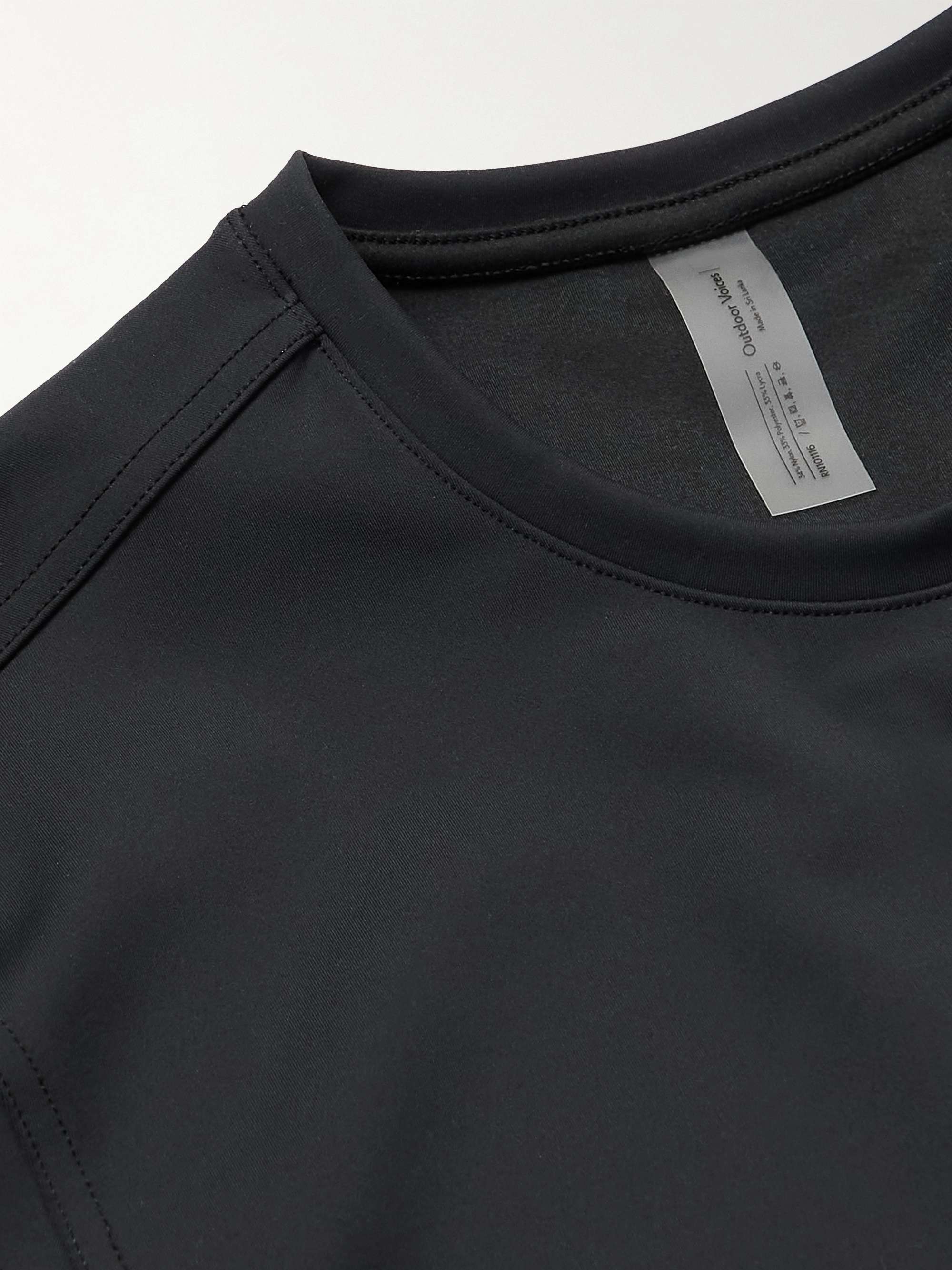 OUTDOOR VOICES FrostKnit Stretch-Jersey Sweatshirt