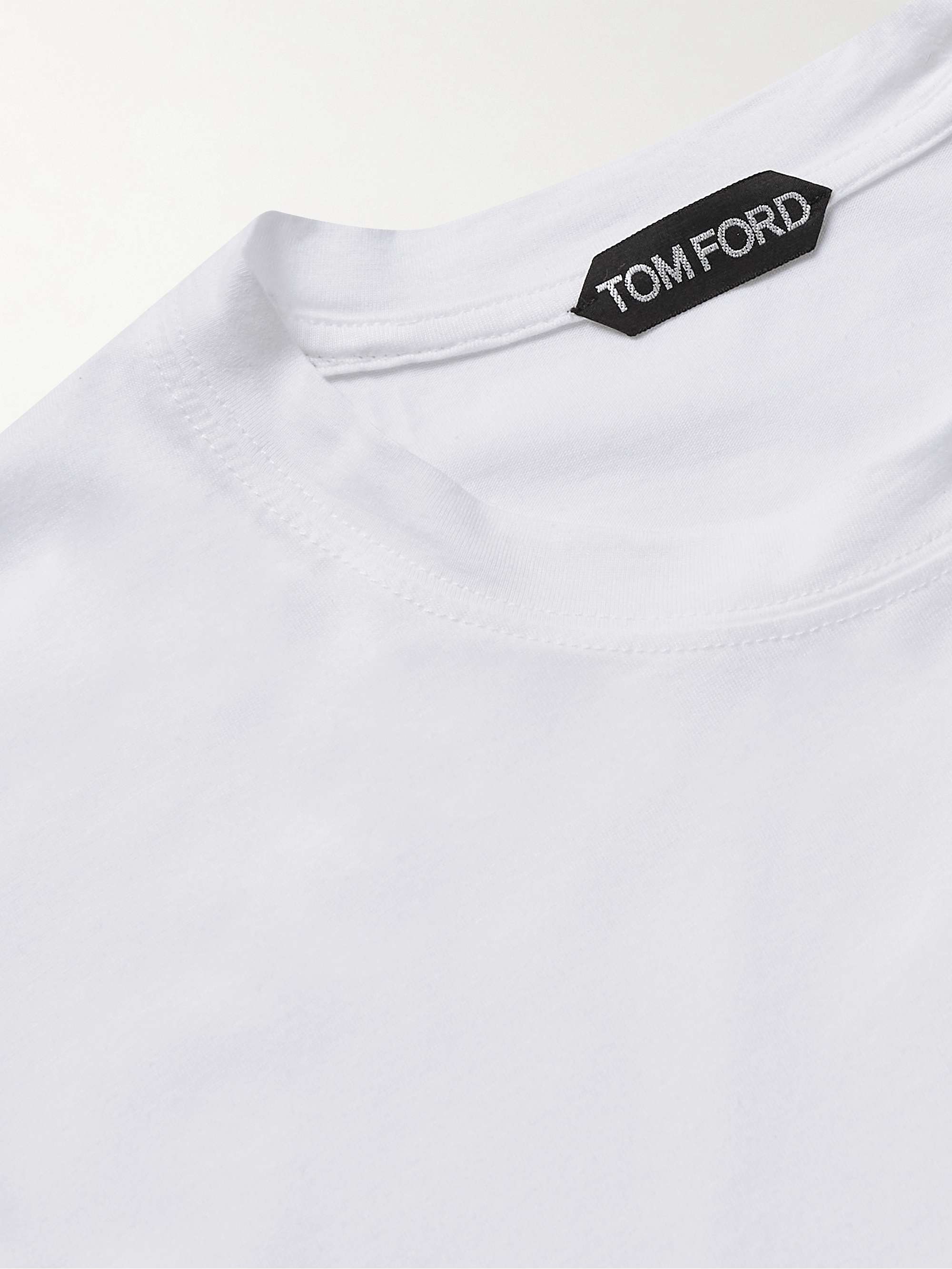 TOM FORD Lyocell and Cotton-Blend Jersey T-Shirt