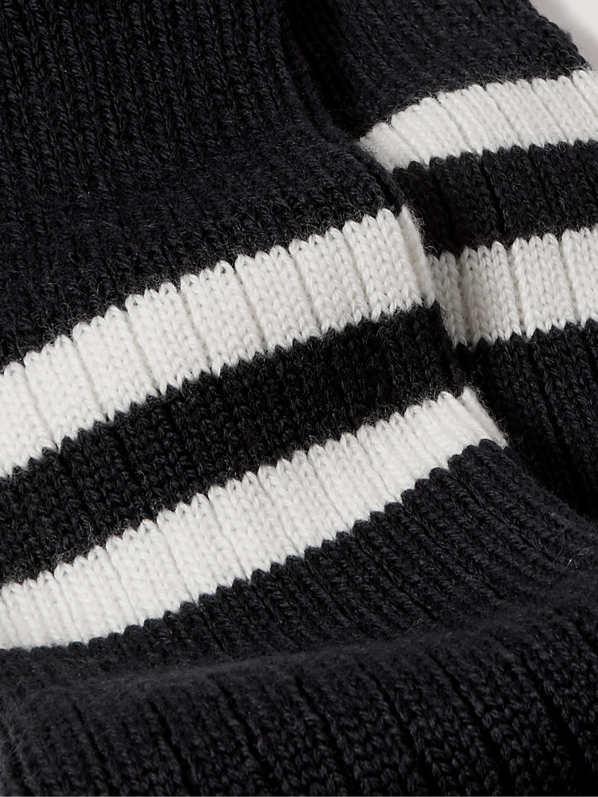 CORGI Striped Intarsia Cotton Socks