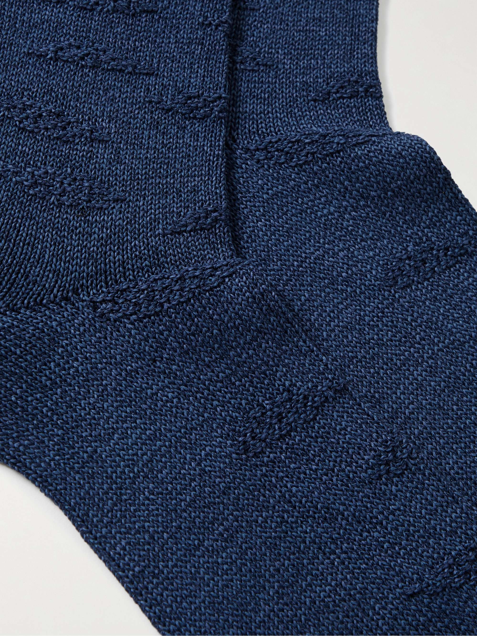 FALKE Textured-Knit Socks