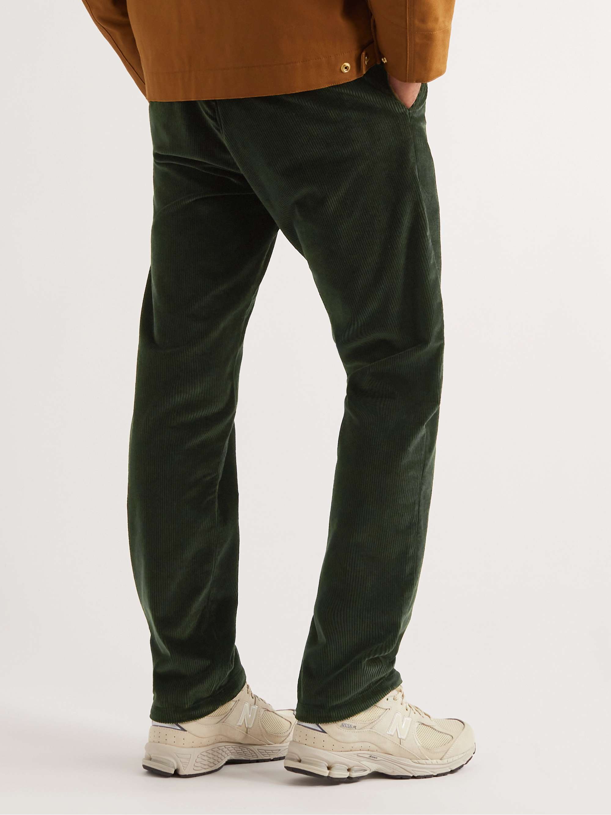 NN07 Karl Tapered Cotton-Blend Corduroy Trousers