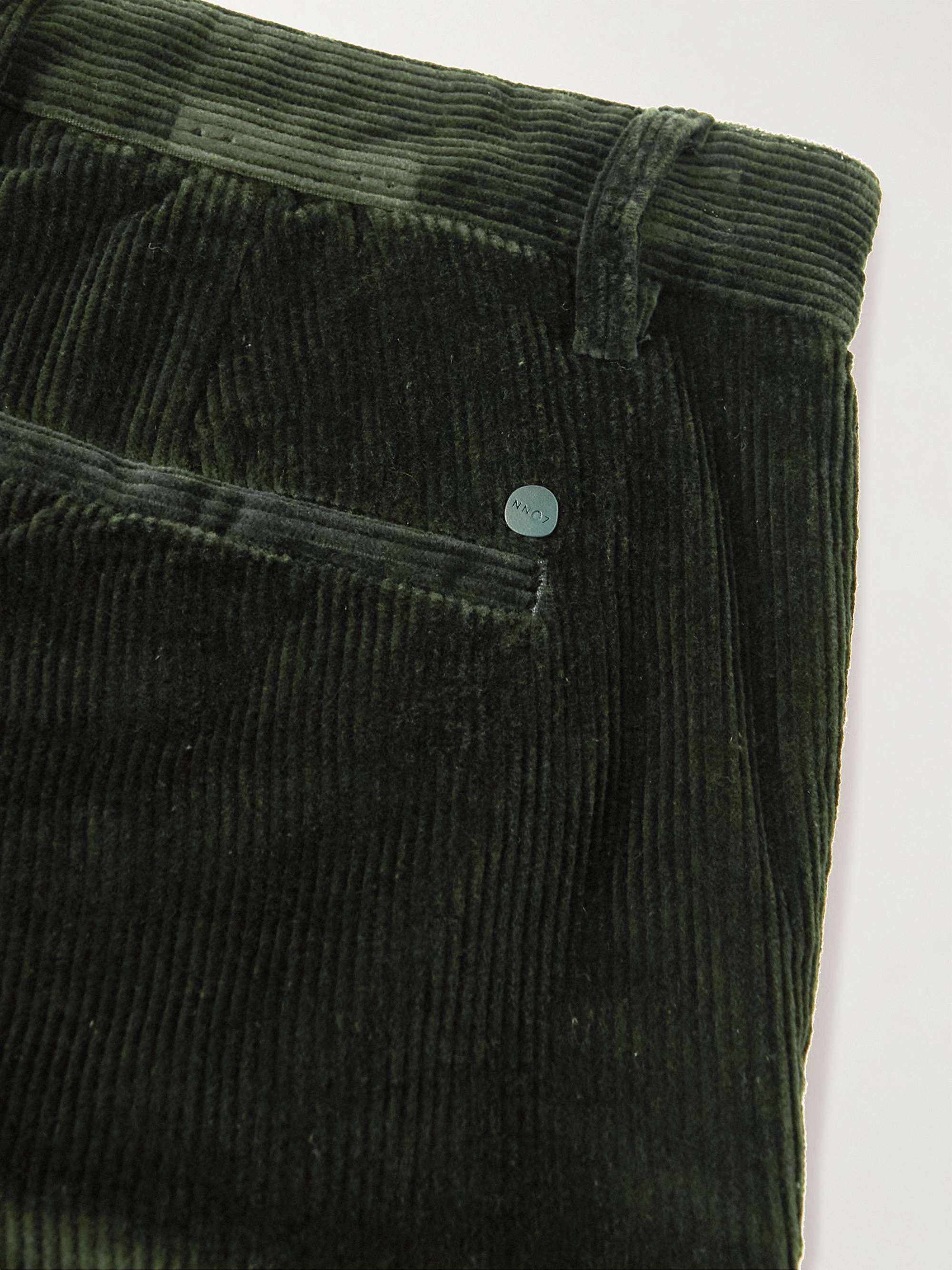 NN07 Karl Tapered Cotton-Blend Corduroy Trousers