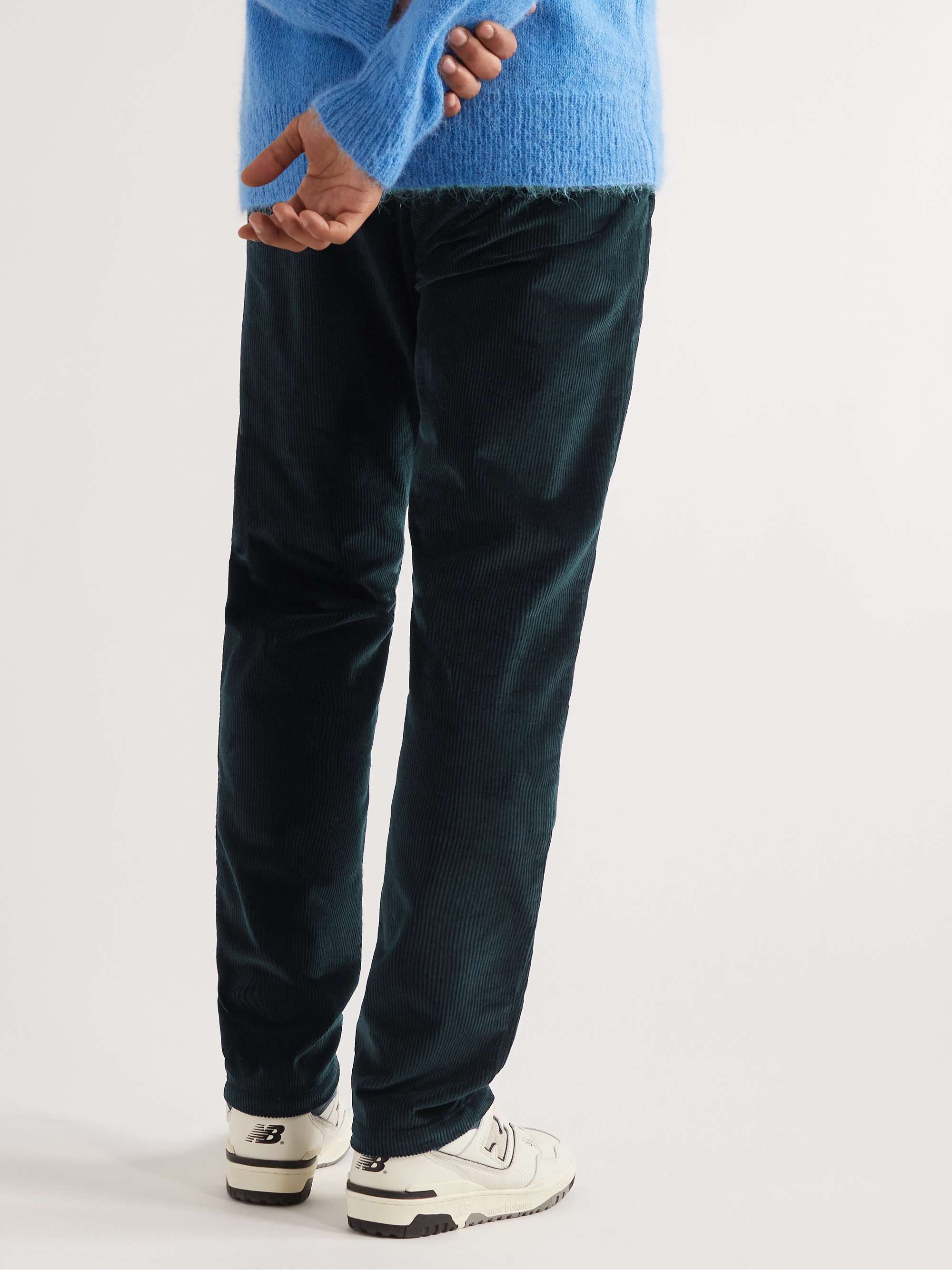 NN07 Karl Tapered Cotton-Blend Corduroy Trousers
