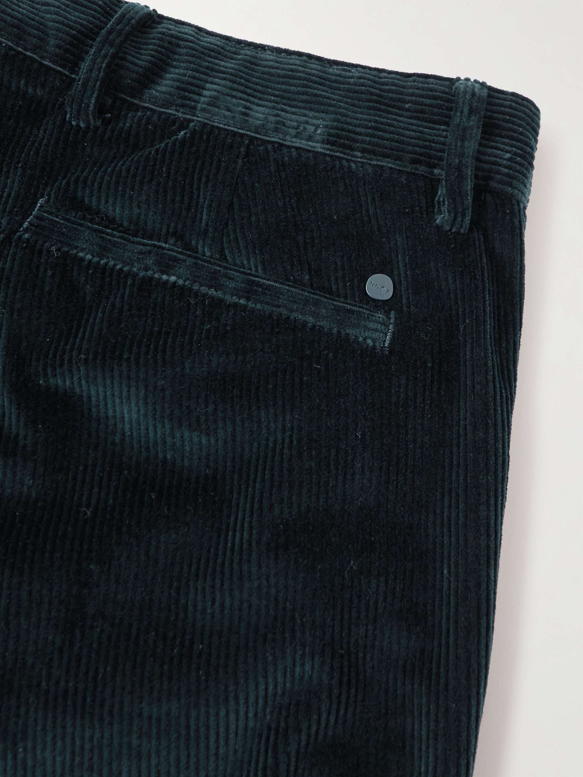 NN07 Karl Tapered Cotton-Blend Corduroy Trousers