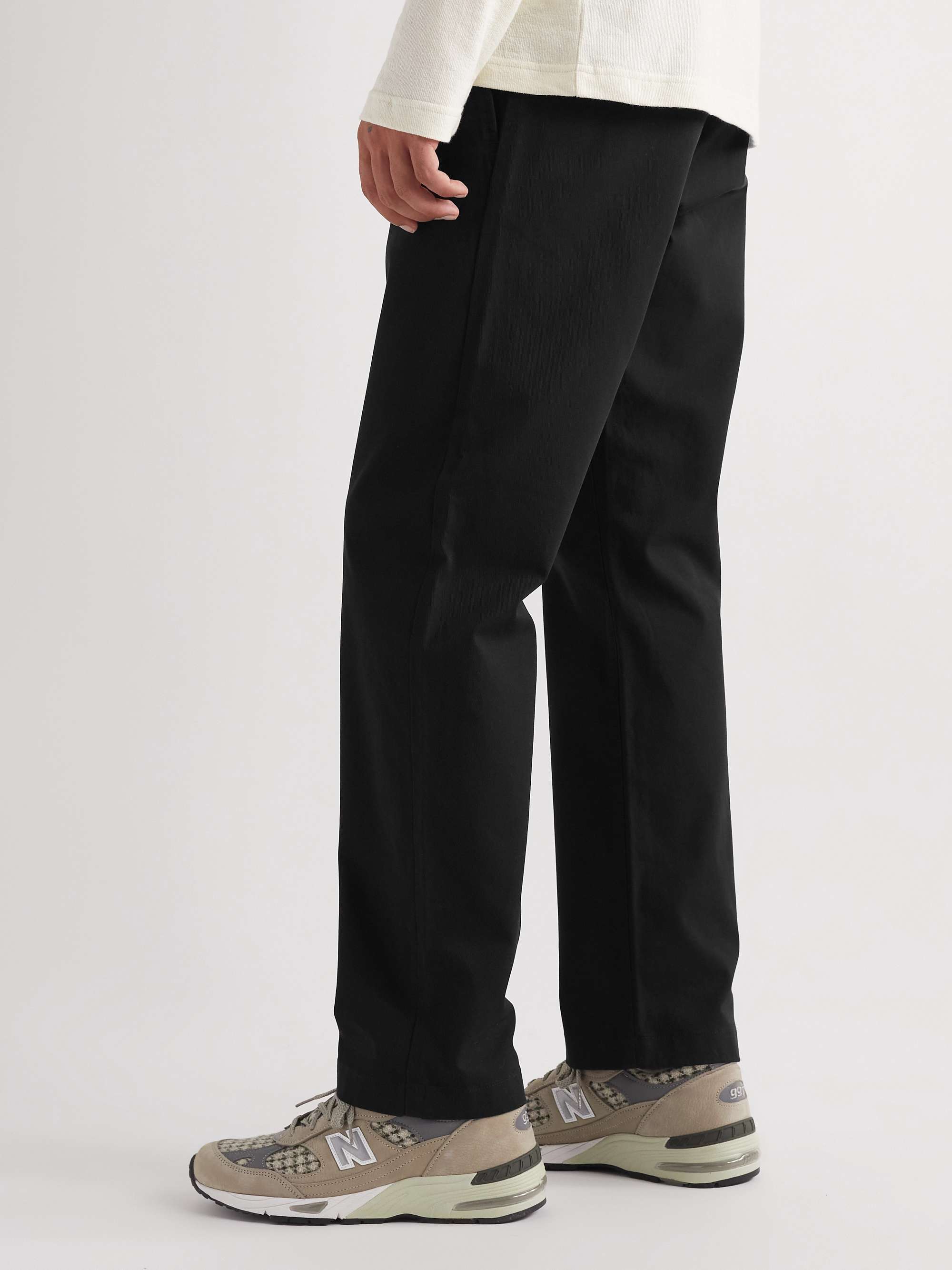 NN07 Alex Straight-Leg Cotton-Blend Twill Chinos