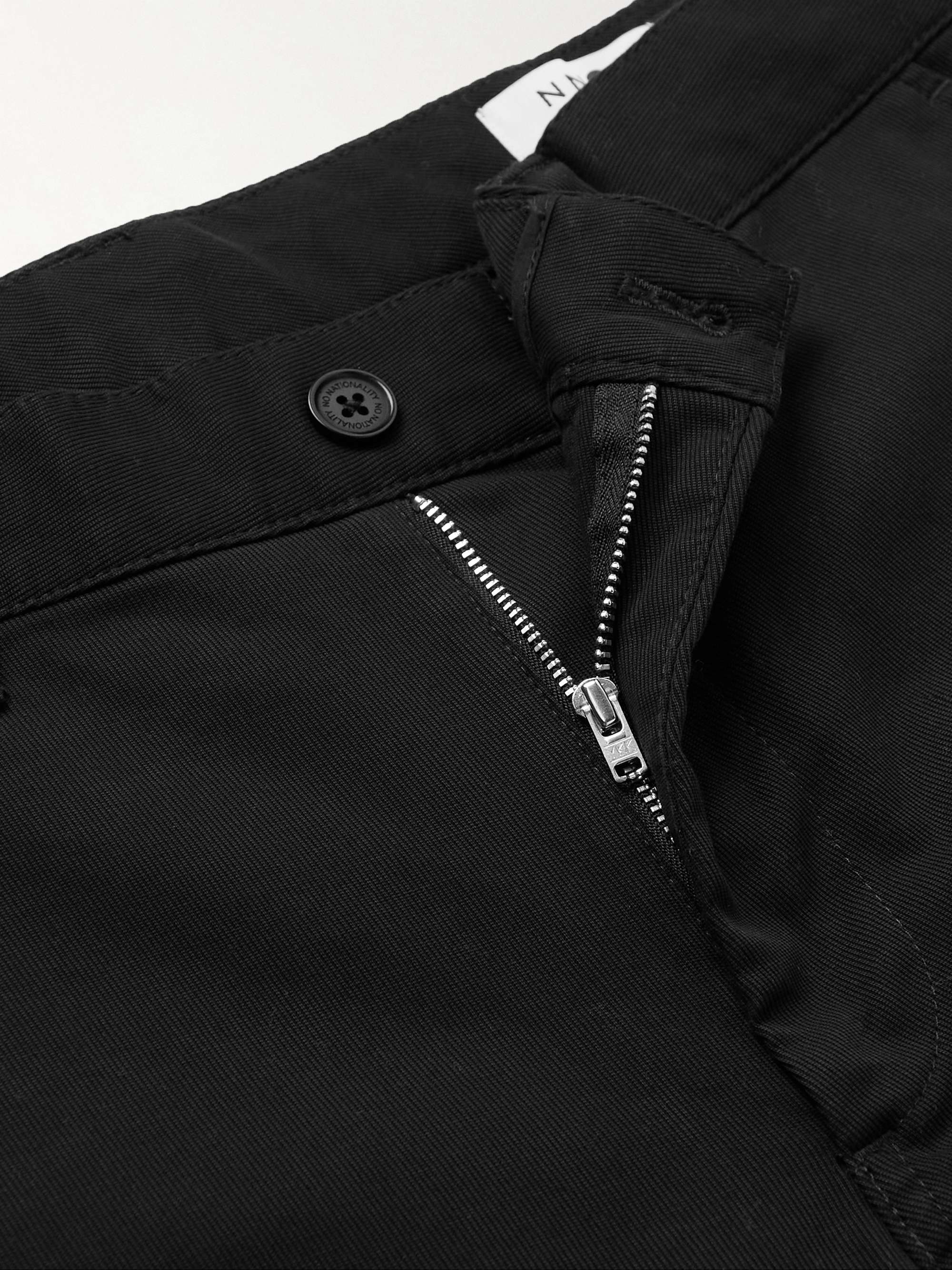NN07 Alex Straight-Leg Cotton-Blend Twill Chinos