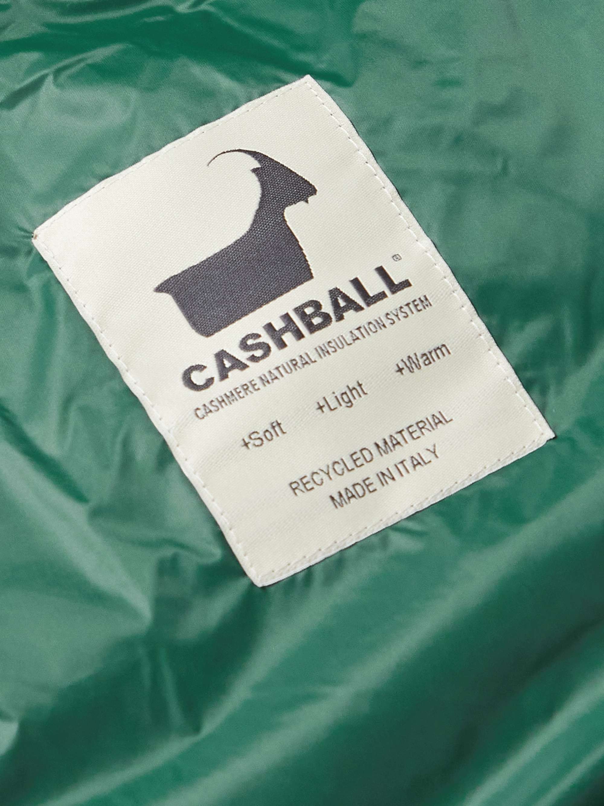 SID MASHBURN Cashball Quilted Padded Shell Gilet